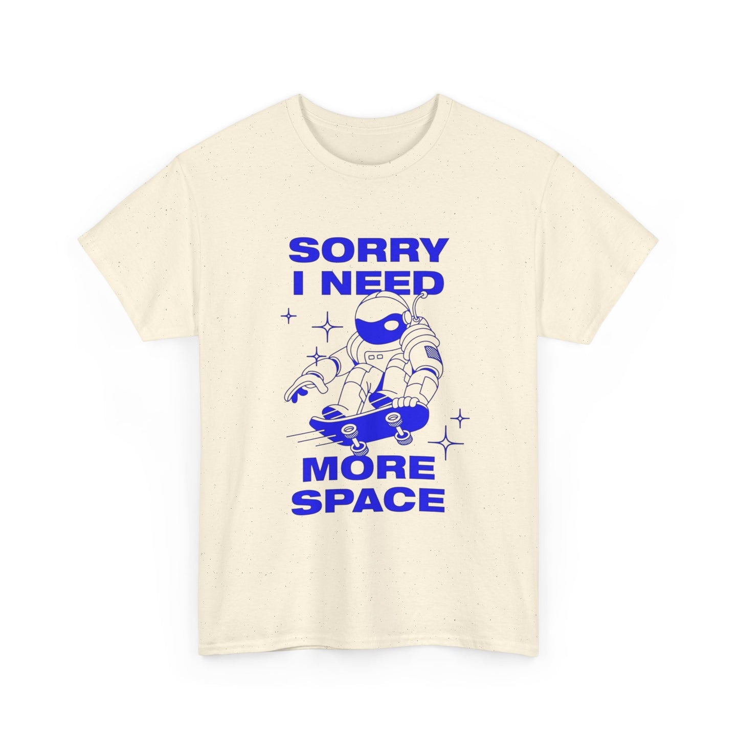 I Need More Space Funny Astronaut T-Shirt Men Women's Heavy Cotton Tee NEW GIFT