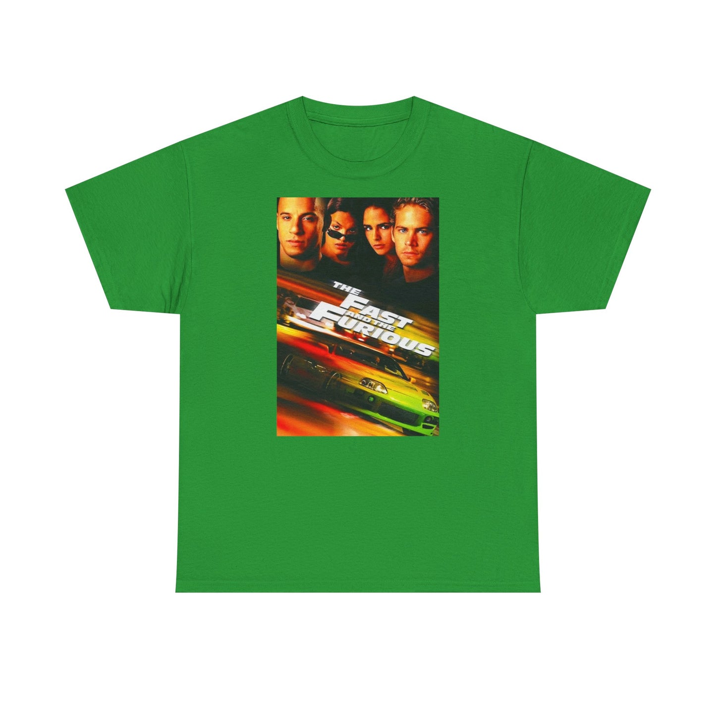 Fast and the furious T-shirt Retro Movie car club Cali Unisex Heavy Cotton Tee
