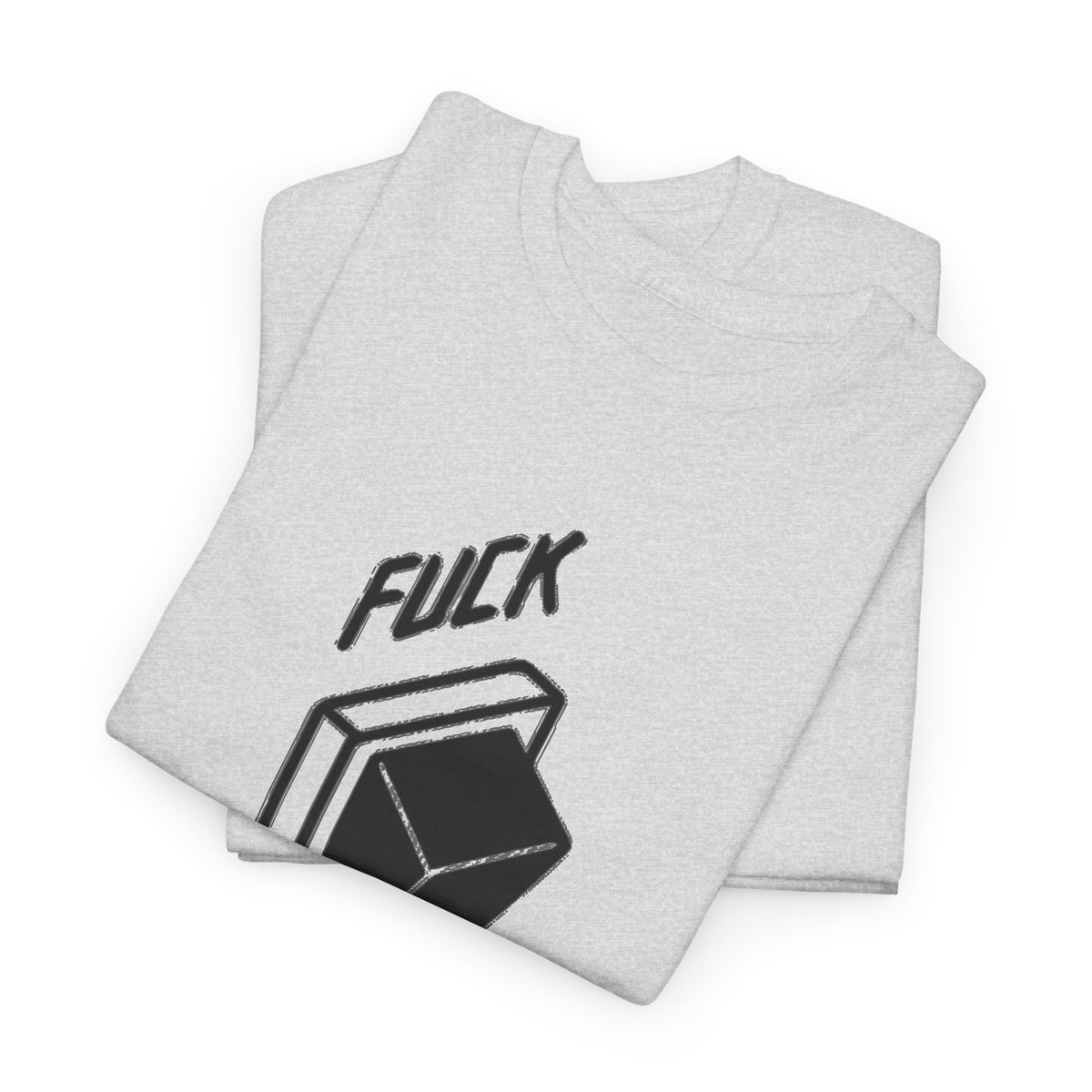 F*** Off Coffin Graphic T-Shirt Men's Tee Funny Retro Sarcasm