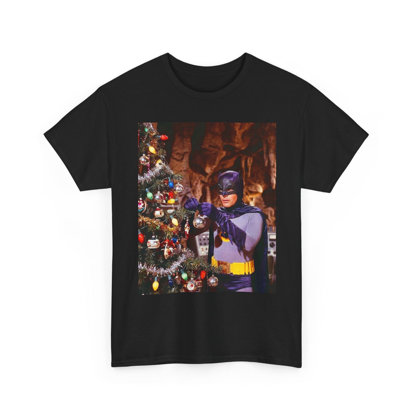Batman Christmas Graphic T Shirt NEW ADULT TEE VINTAGE