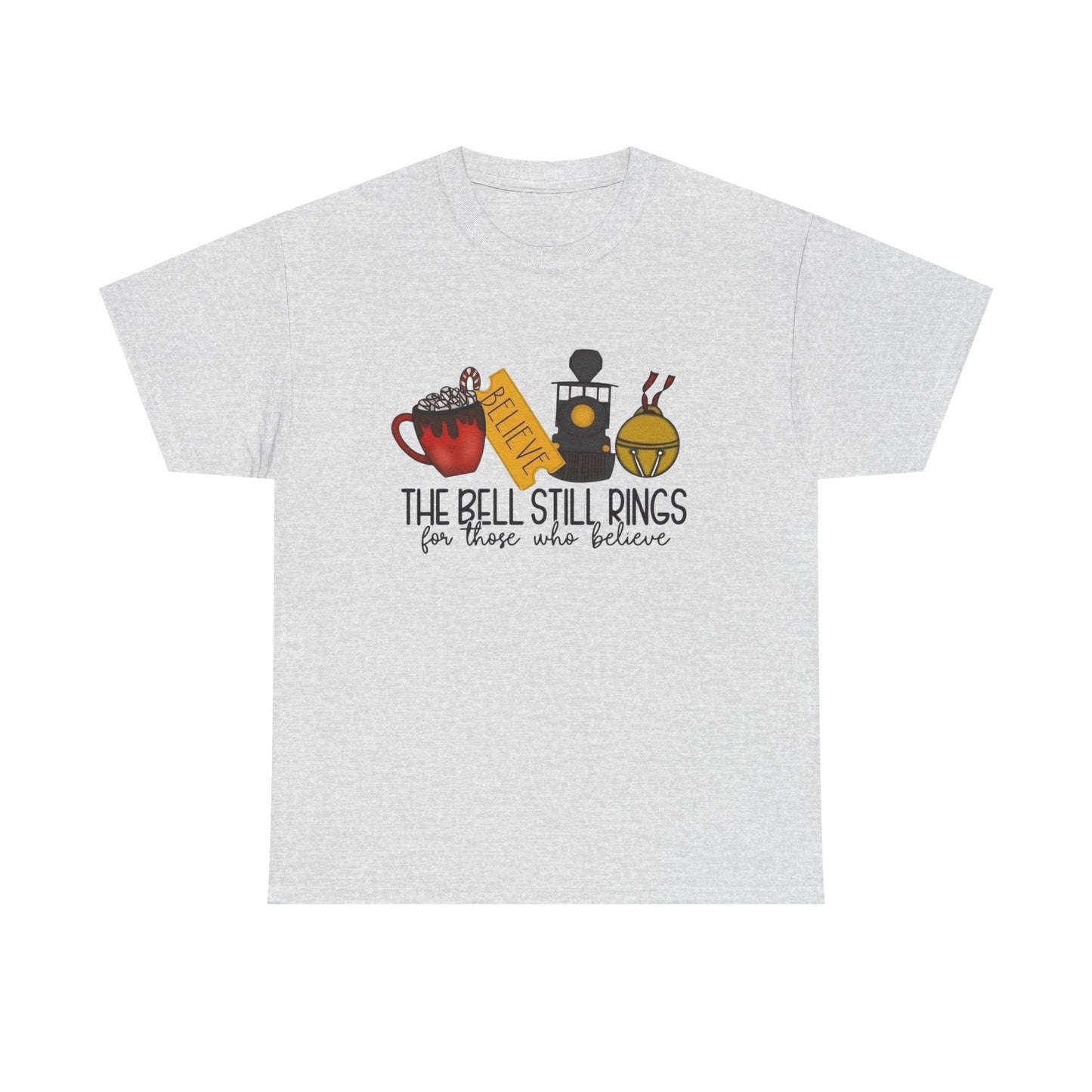 The Christmas Bell Still Rings Holidays Graphic T Shirt NEW Unisex Heavy Cotton