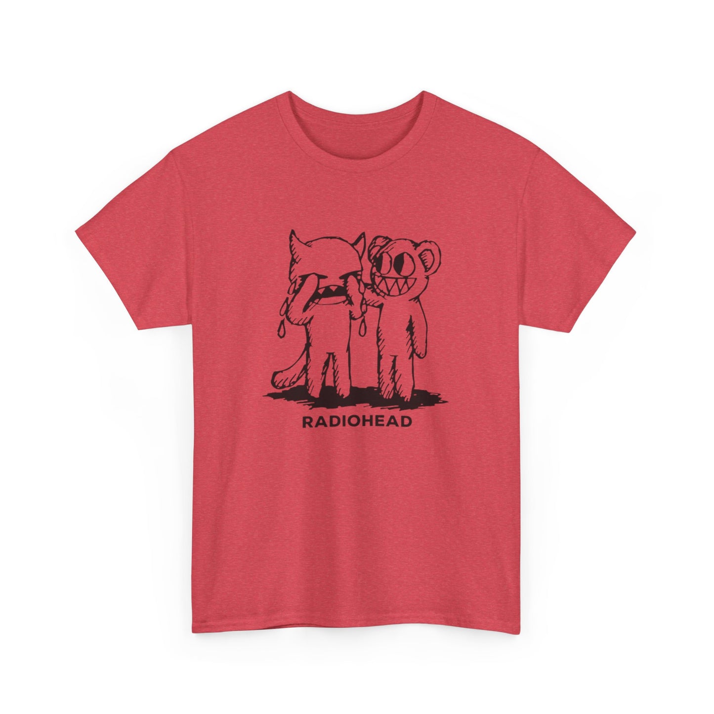 Radiohead Vintage Rock Graphic T Shirt NEW ADULT Heavy Cotton Tee