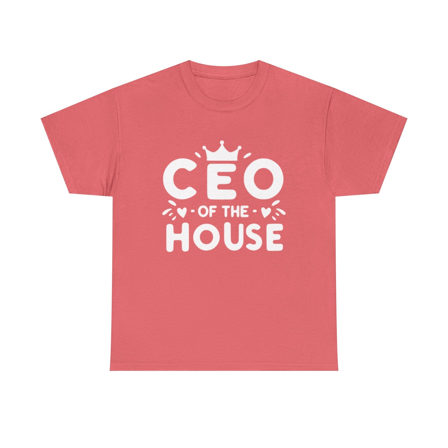 CEO Of This House T Shirt Funny graphic Jokes Unisex Heavy Cotton Tee