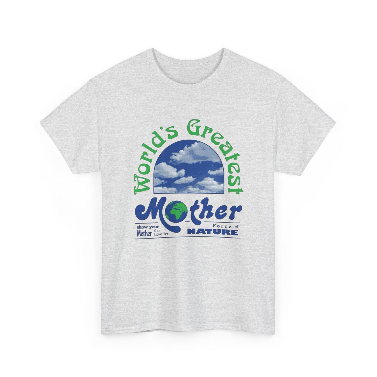 Worlds Greatest Mother Graphic T Shirt NEW Adult Unisex Heavy Cotton Tee