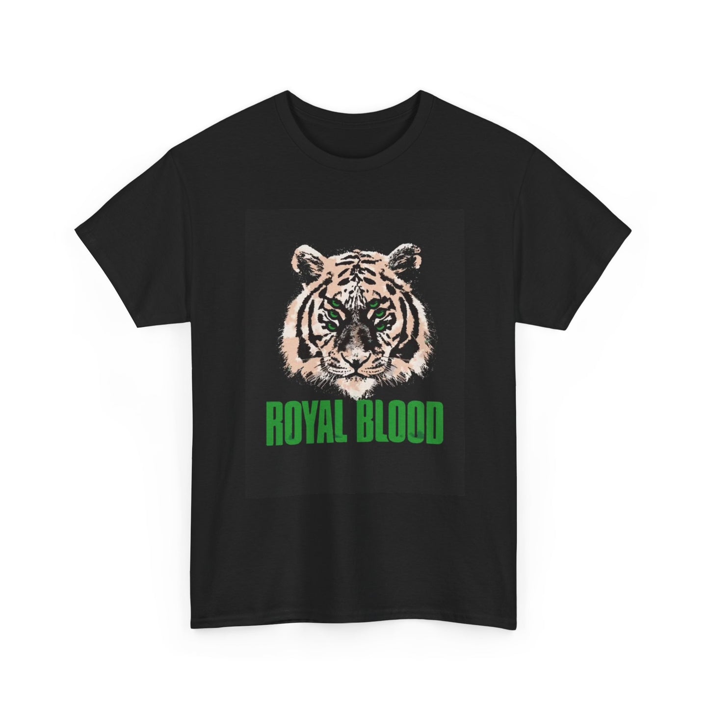 Royal Blood Tshirt Rock band Graphic Tiger Unisex Heavy Cotton Tee Vintage art