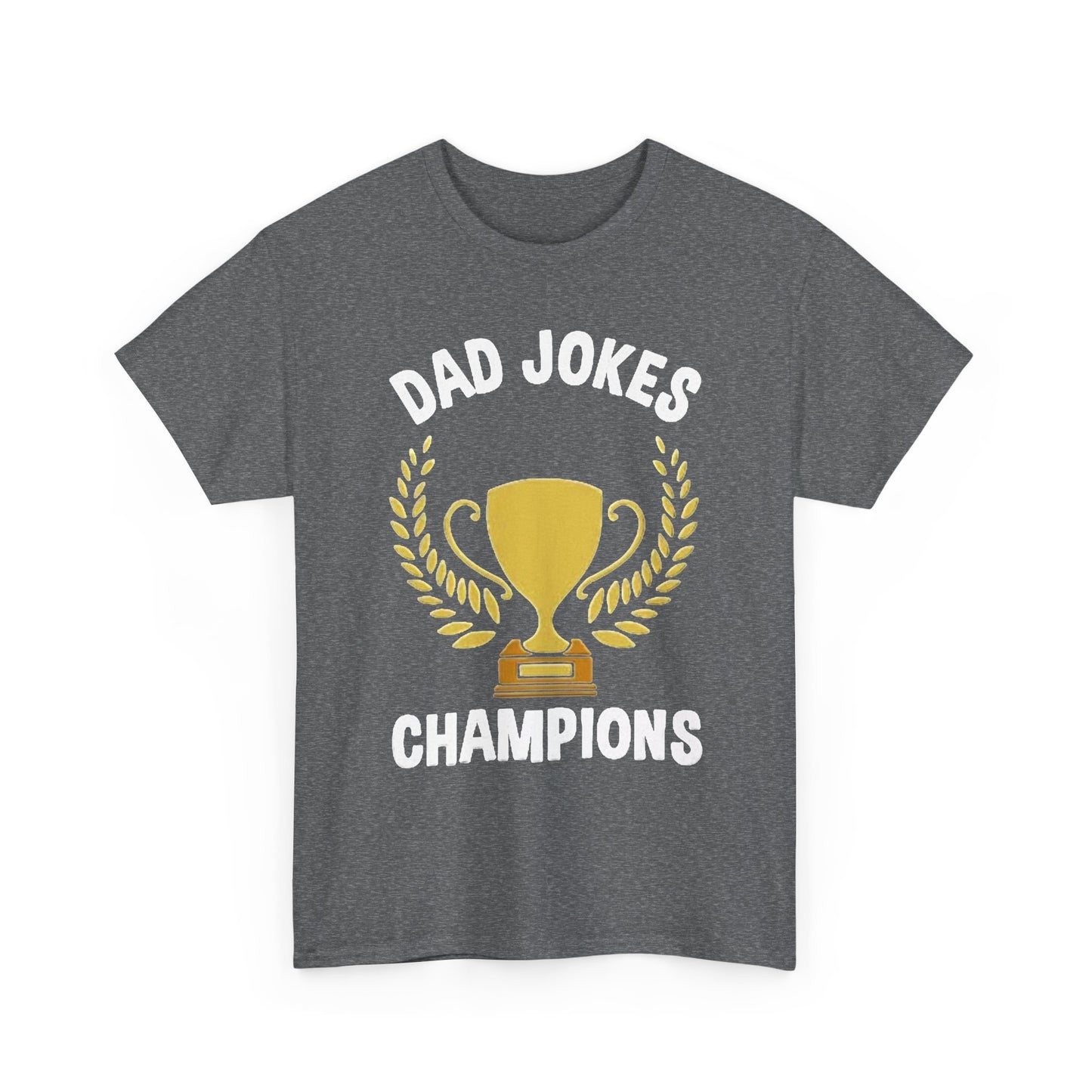 Dad Jokes Champion T SHIRT Retro Funny Jokes GIFT Unisex Heavy Cotton Tee