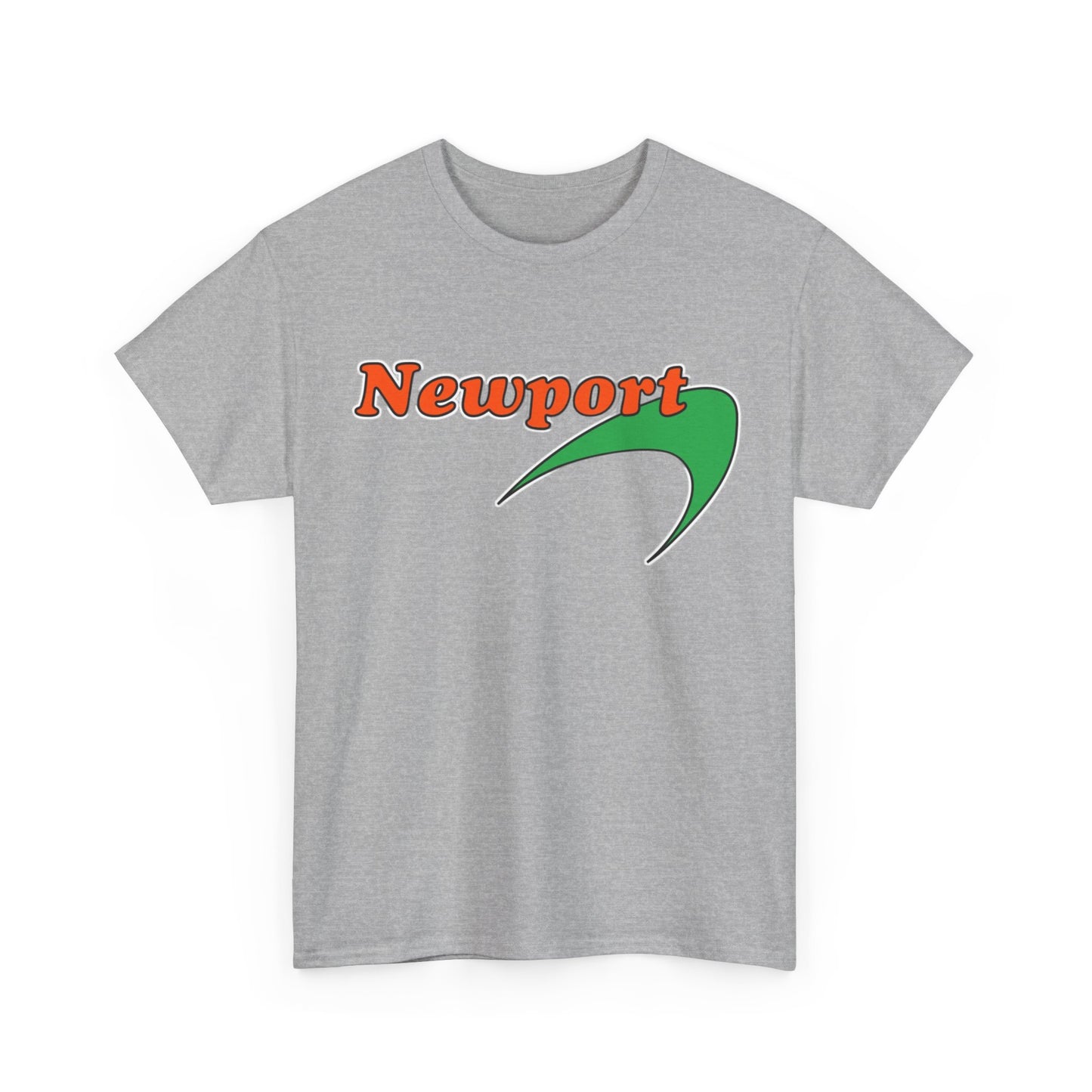 Newport Tshirt Vintage logo Menthol Cigarette 90s retro Unisex Heavy Cotton Tee