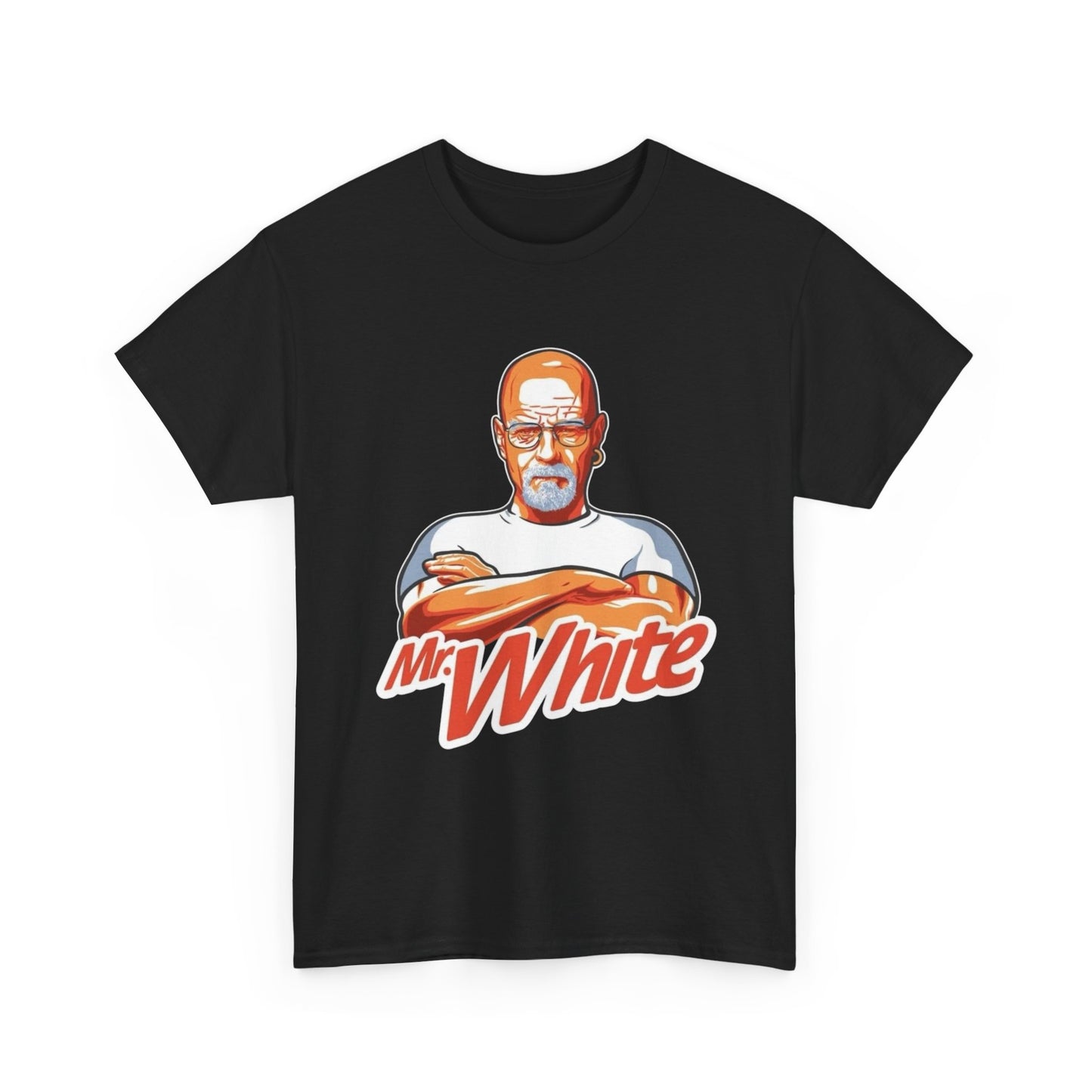 Mr White Breaking Bad Graphic T-Shirt Unisex Heavy Cotton Tee NEW