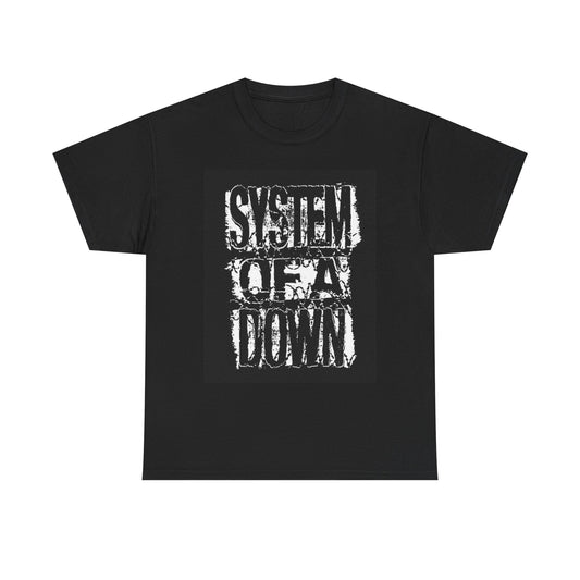 System of a down Tshirt graphic art rock metal band Unisex Heavy Cotton Tee