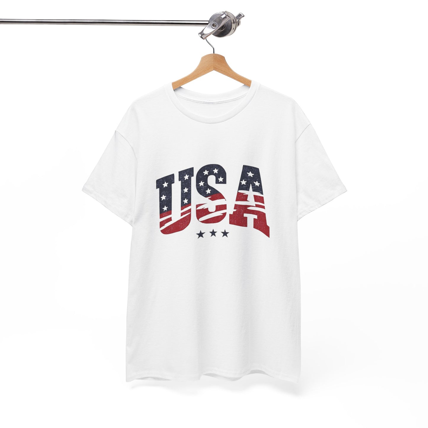 USA Tattered Flag T Shirt