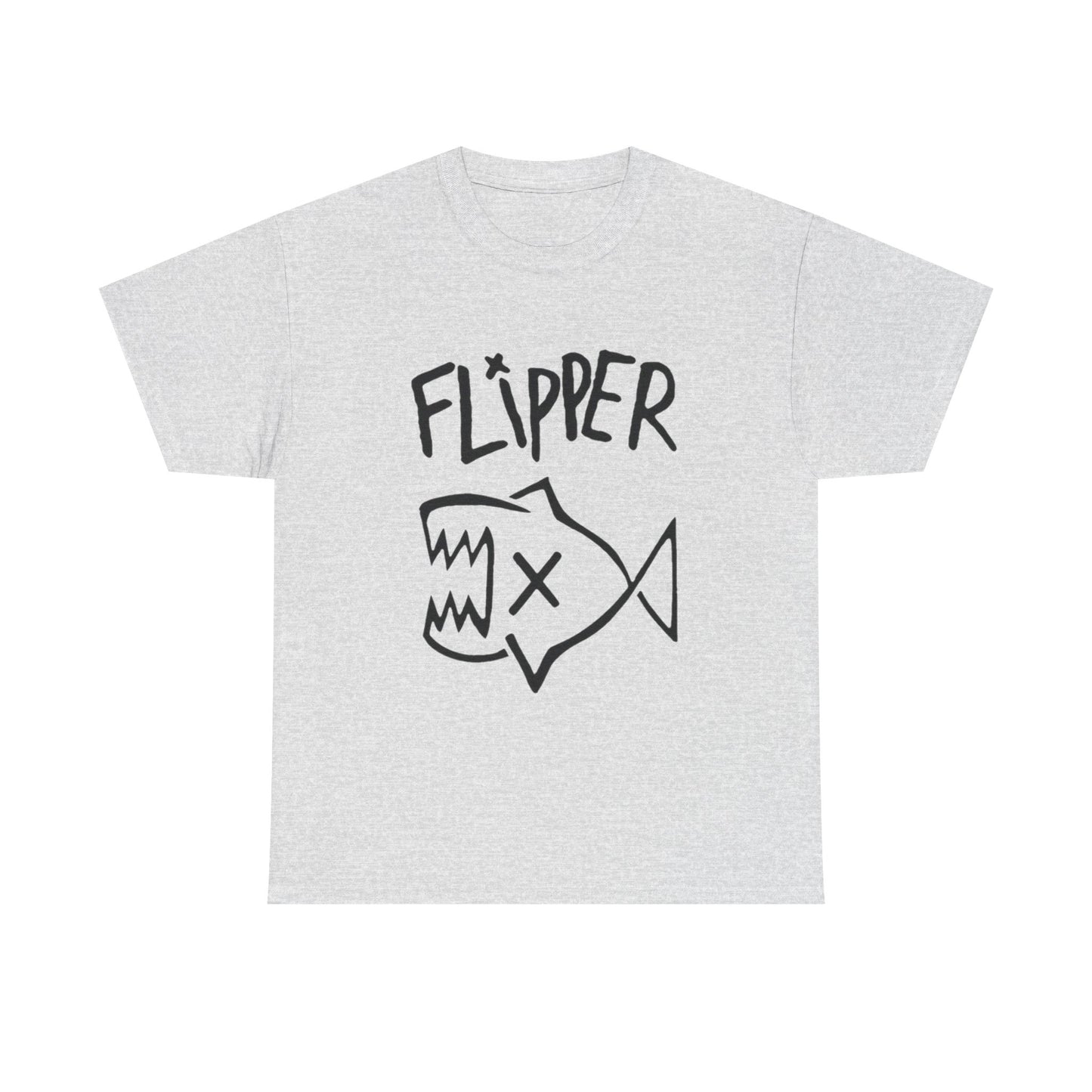 Flipper Graphic T Shirt Unisex Heavy Cotton Tee