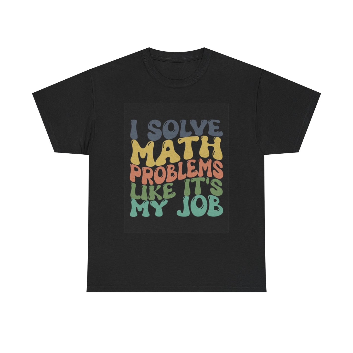 Math problems T Shirt Teacher School Graphic Unisex Heavy Cotton Tee