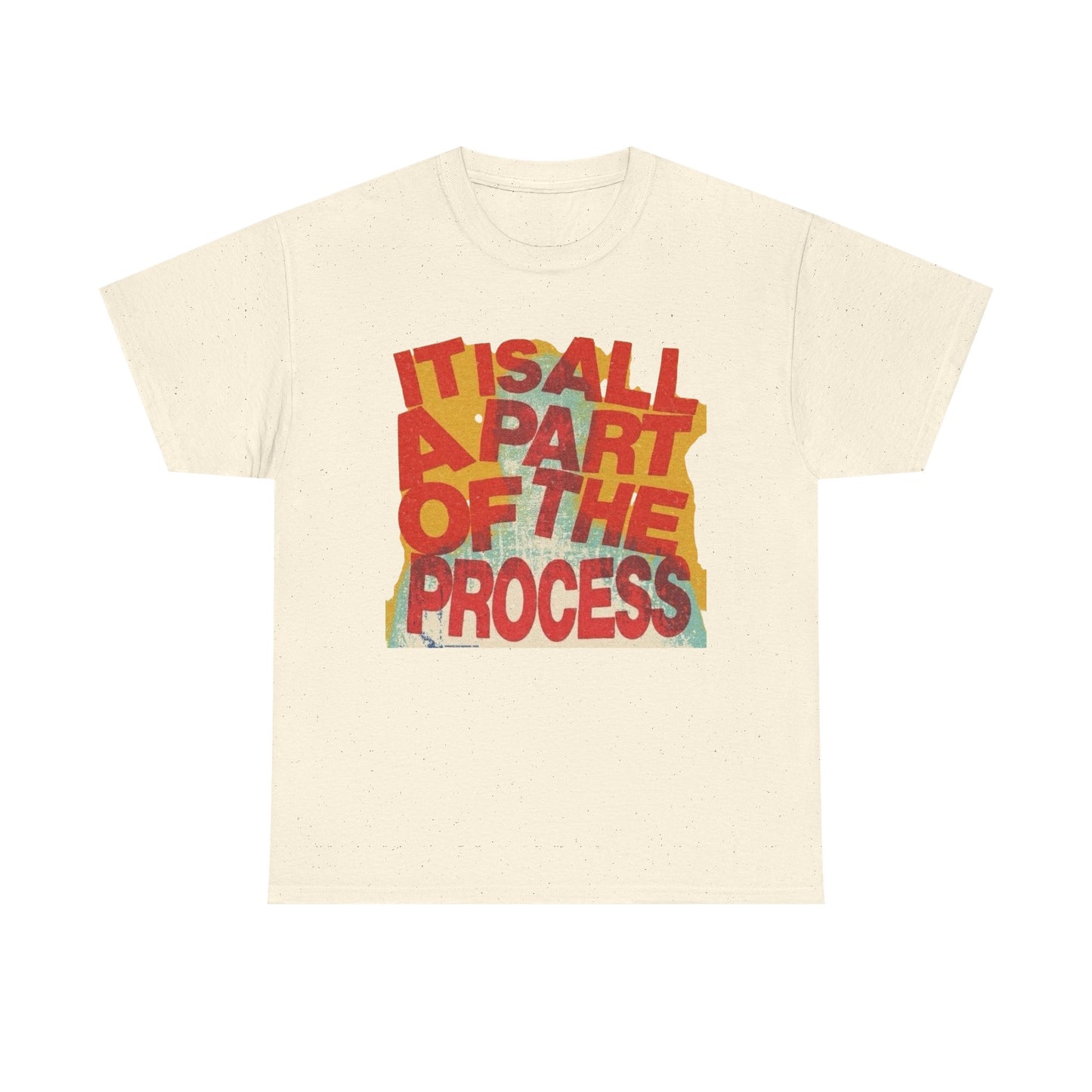 It's All Apart Of The Process Graphic T-Shirt Unisex Heavy Cotton Tee Gift