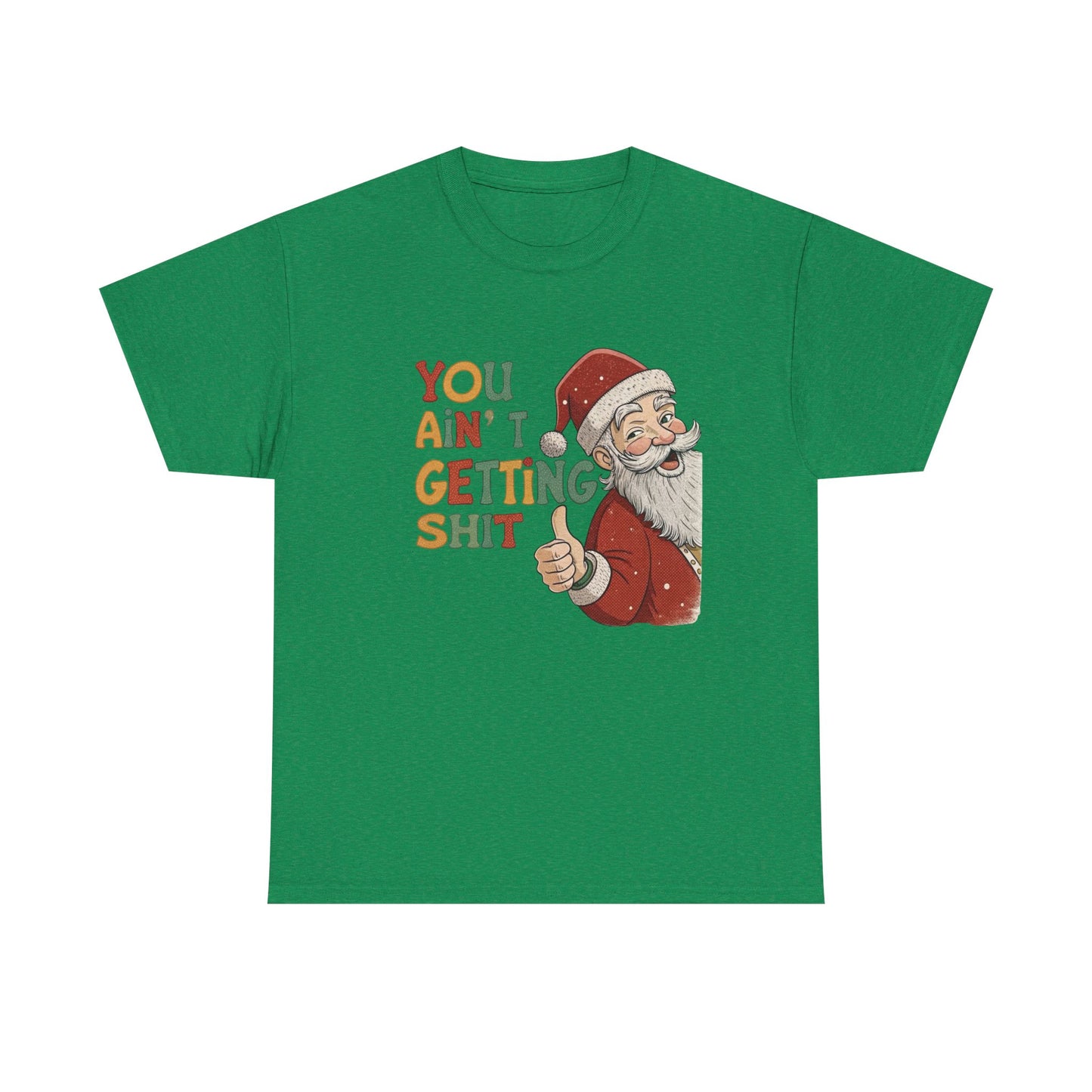 Funny Santa Christmas Graphic T Shirt ADULT NEW