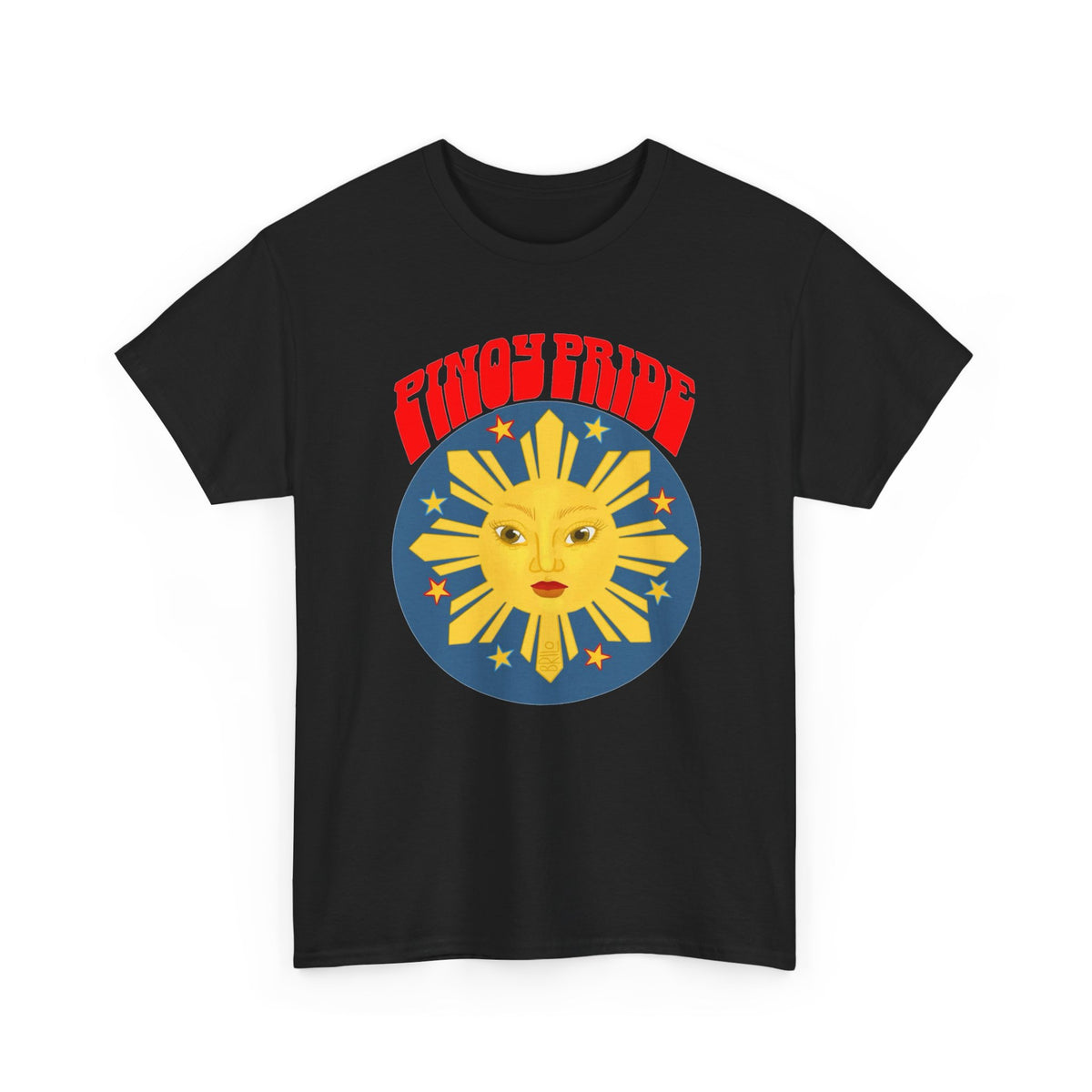 Pinoy Pride Graphic T Shirt Men's Classic Filipino Heavy Cotton Tee