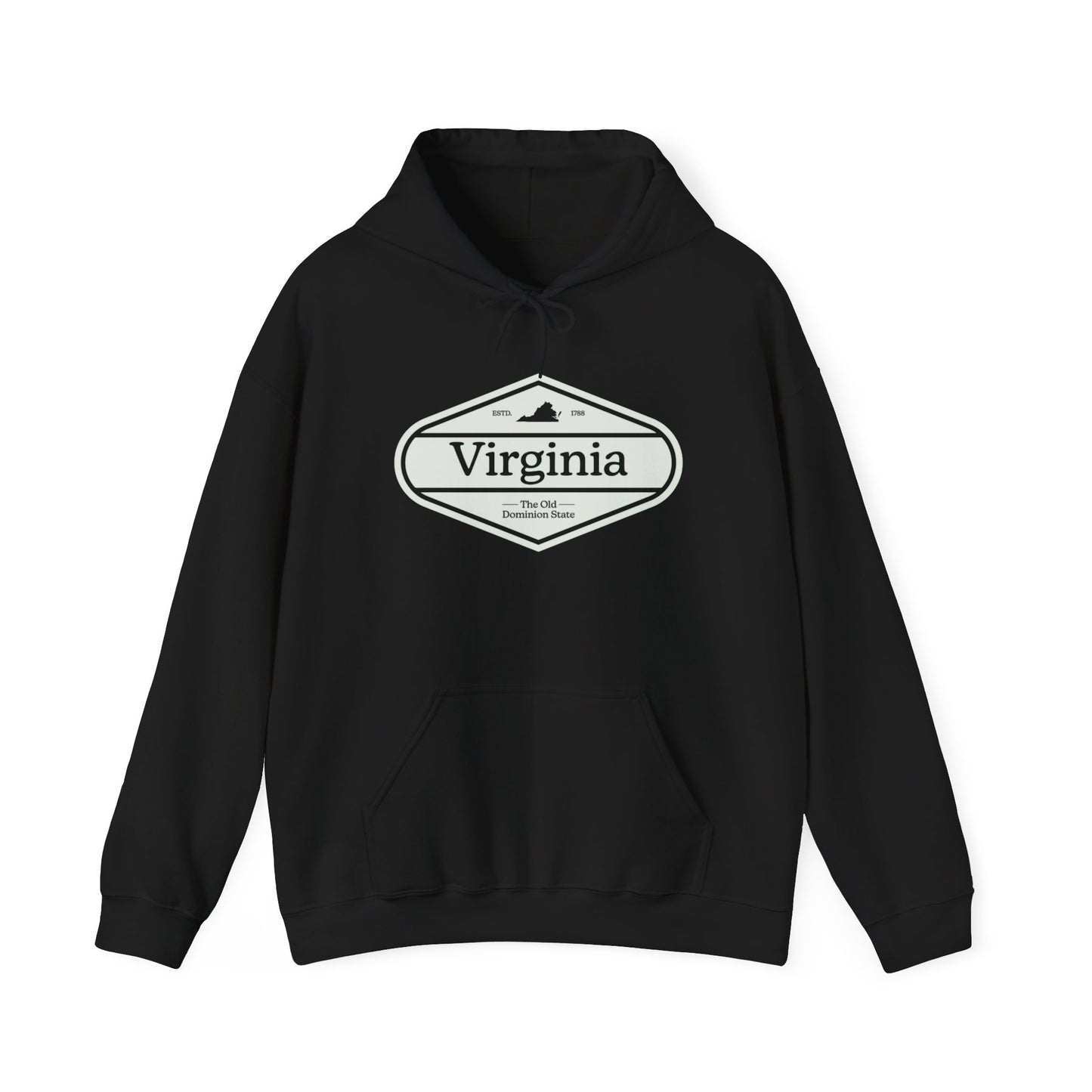 Virginia State Hoodie NEW ADULT Unisex Hooded Sweatshirt
