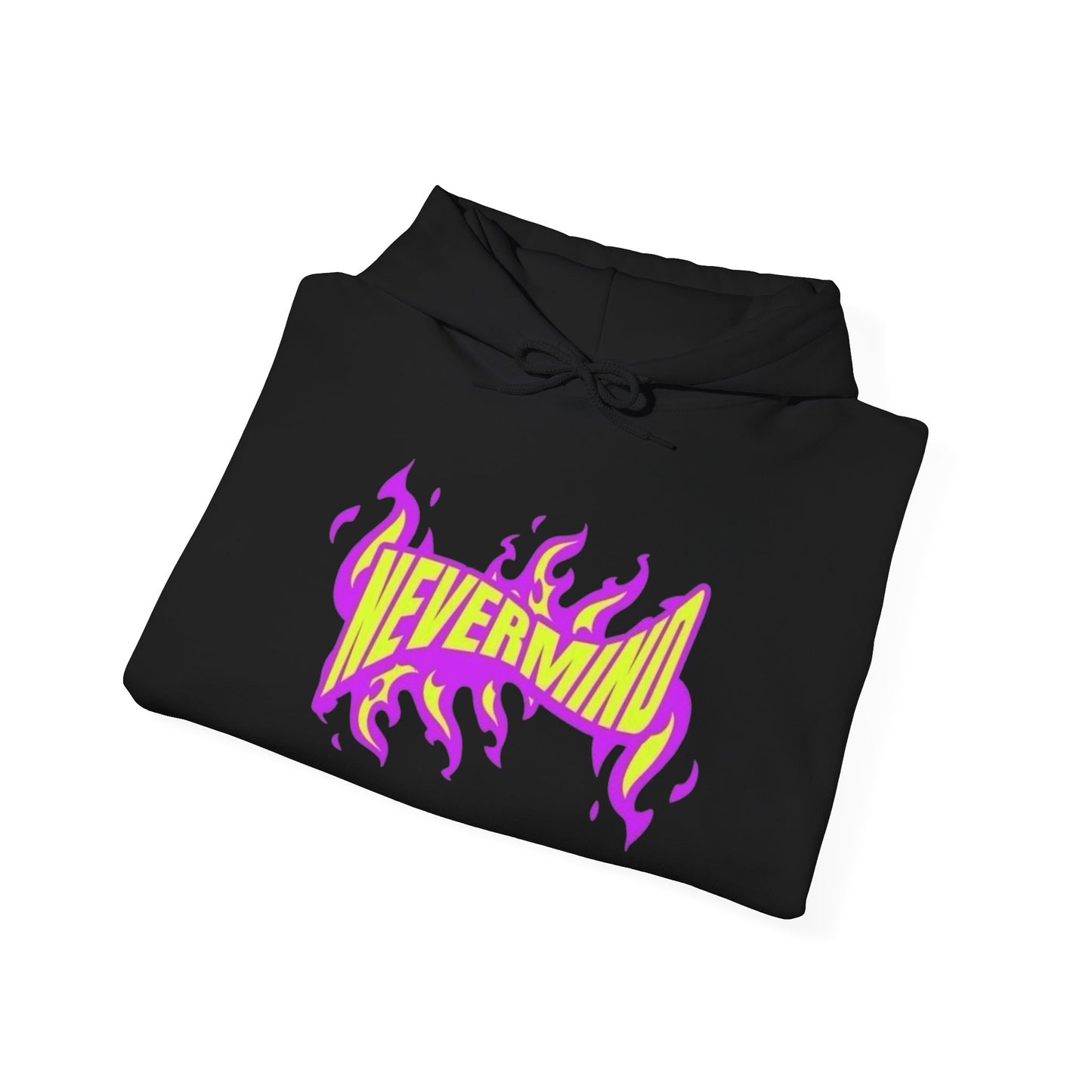 Nevermind Skateboarding Graphic Hoodie Unisex Heavy Blend™ Hooded Sweatshirt