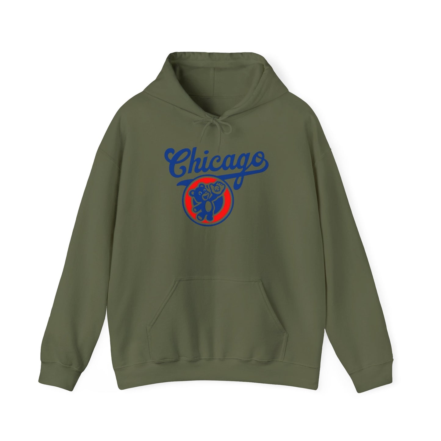 Chicago Baseball Graphic Hoodie Unisex Heavy Blend™ Hooded Sweatshirt