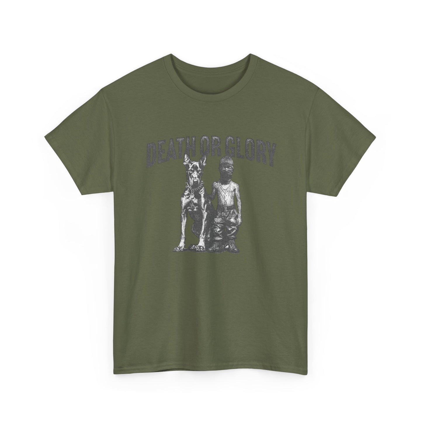 Death Or Glory T Shirt Graphic Unisex Heavy Cotton Tee NEW GIFT