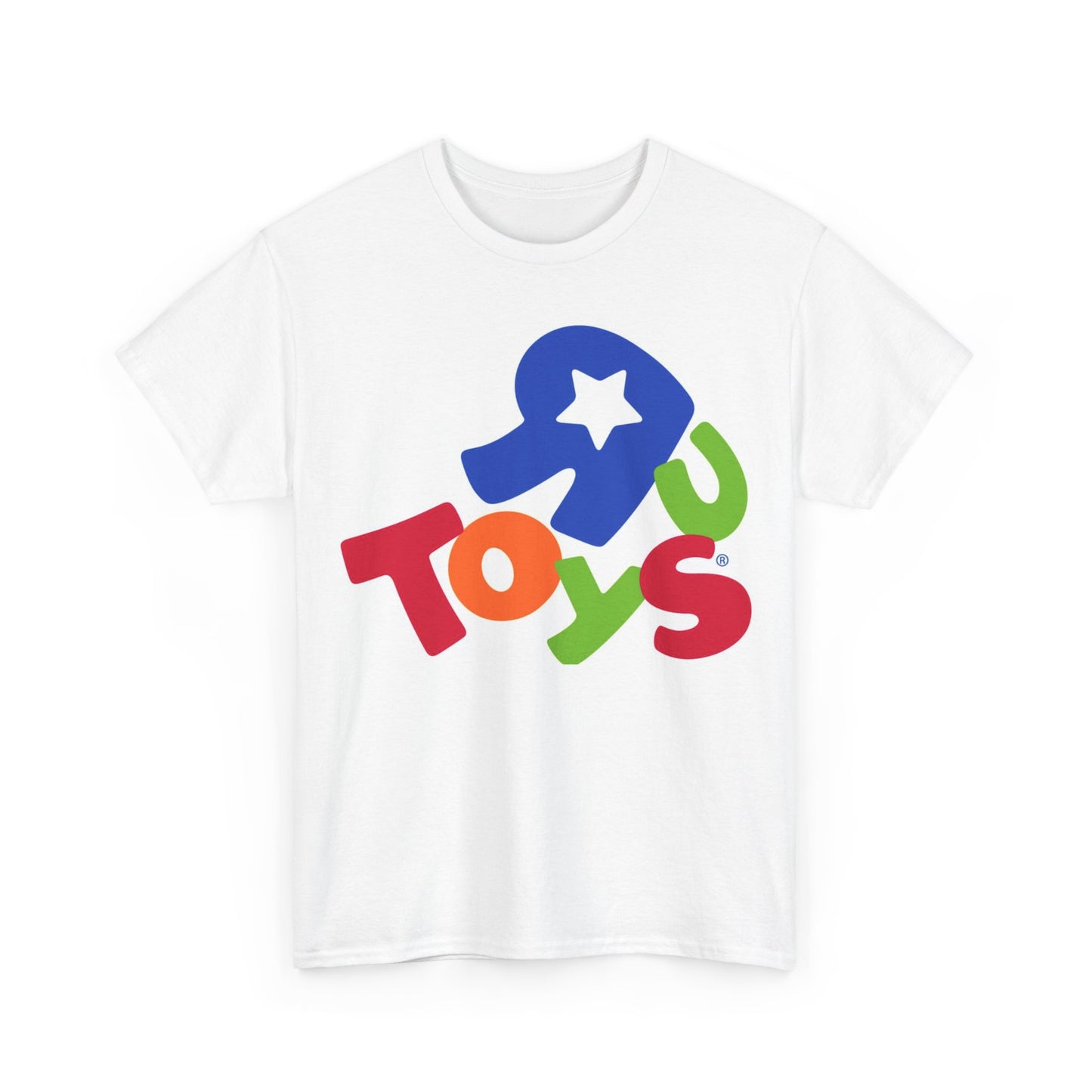 Toys R Us Tshirt Vintage Logo Retro 90s Kids Unisex Heavy Cotton Tee