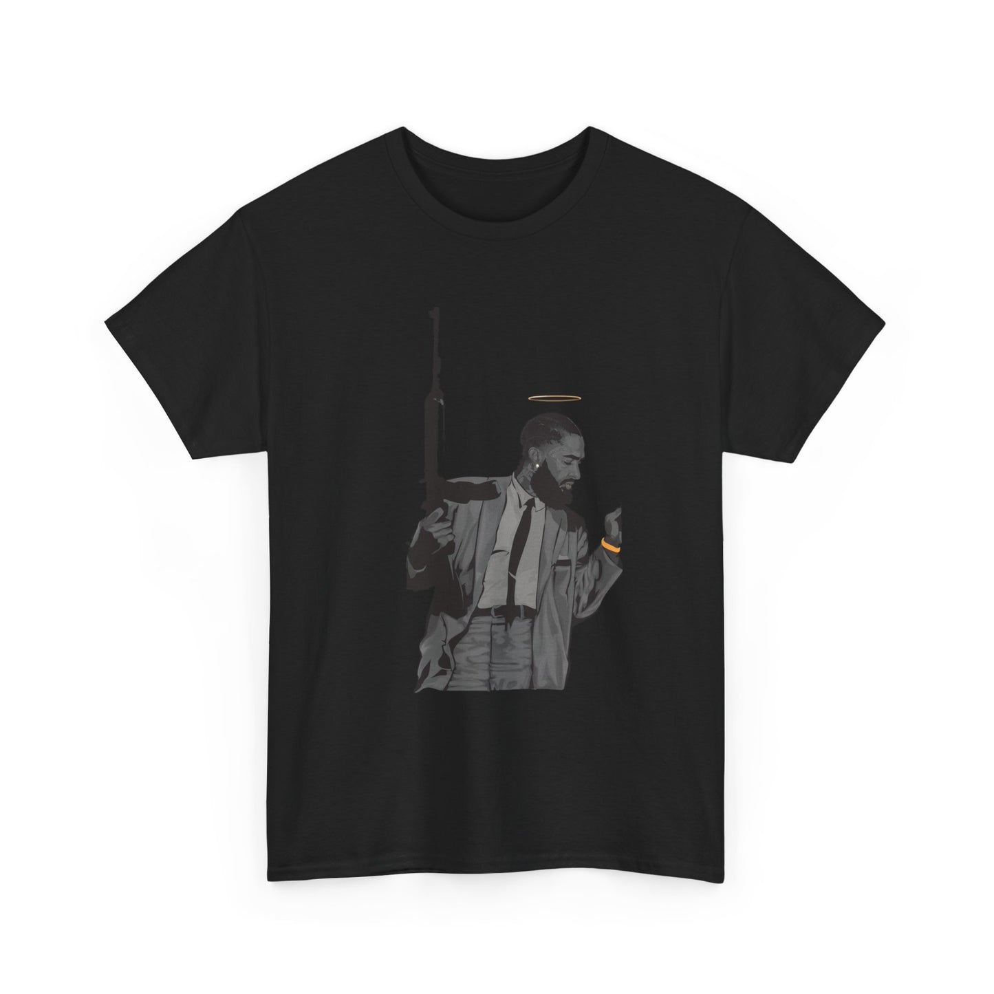Malcolm X Hustle Rap Hip Hop Cali Graphic T Shirt Heavy Cotton Tee NEW Gift