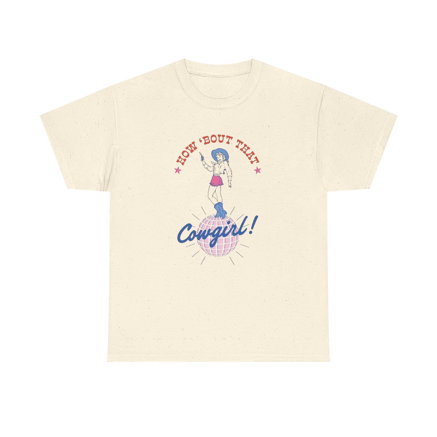 How About That Cowgirl Vintage Graphic T-Shirt, Unisex Cotton Shirt