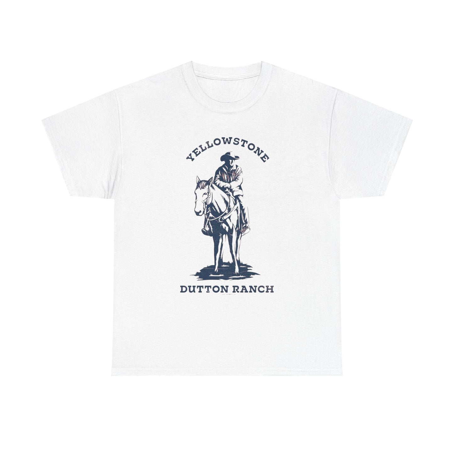 Yellowstone Dutton Ranch Vintage Graphic T Shirt Unisex Heavy Cotton New Gift