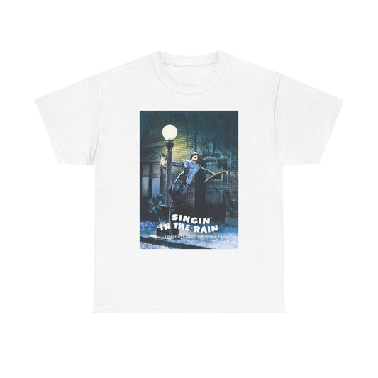 Singing In The Rain Graphic T Shirt Vintage Unisex Heavy Cotton Tee