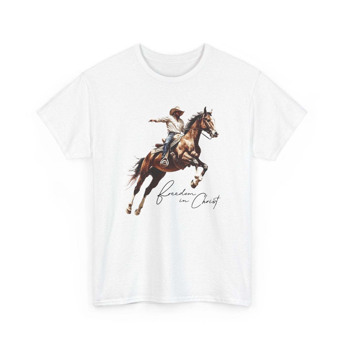 Freedom In Christ Graphic T Shirt ADULT NEW