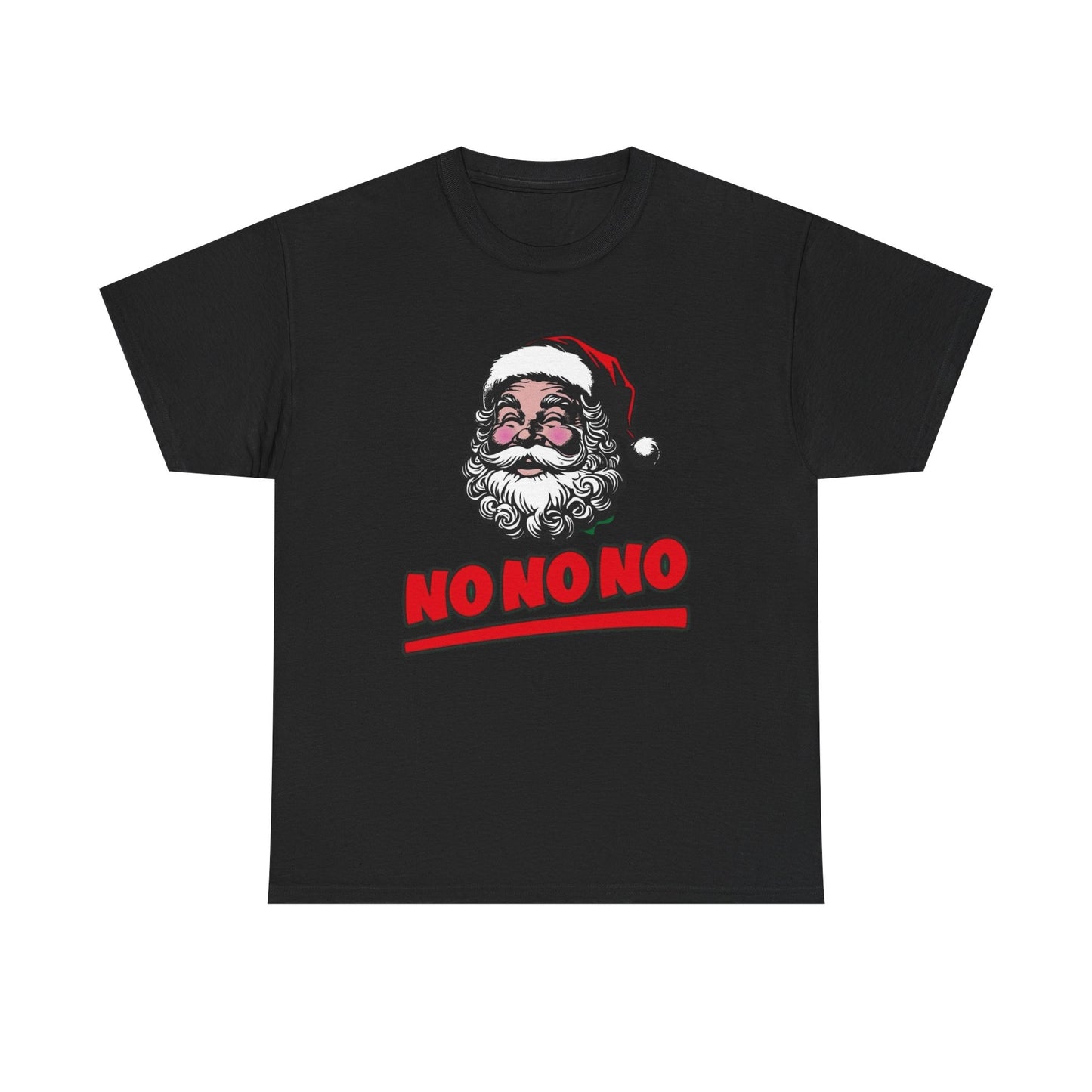Funny Santa Jokes Graphic T Shirt NEW Unisex Heavy Cotton Tee