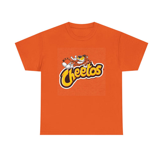 Cheetos Graphic T Shirt Vintage Snack Logo Unisex Heavy Cotton Tee