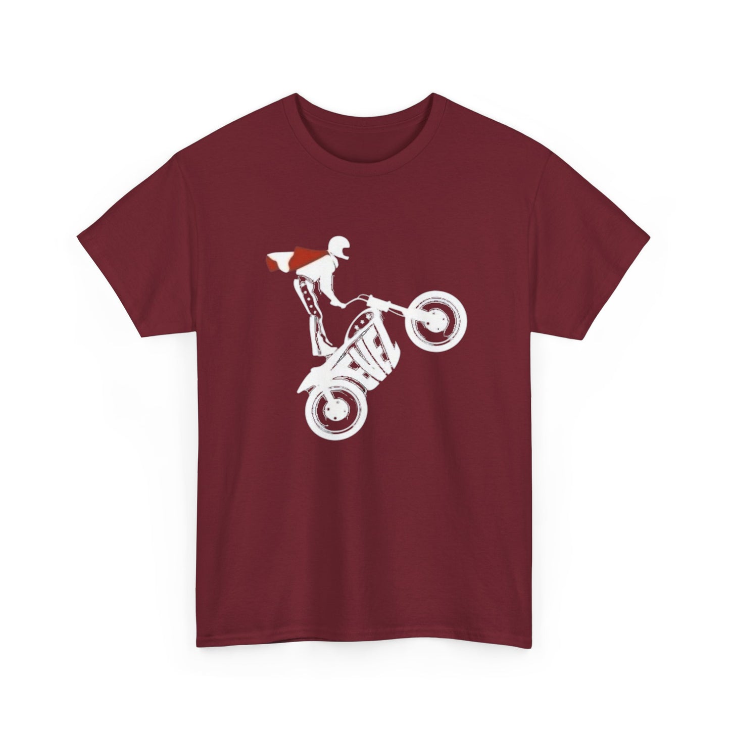 Evel Knievel Retro Graphic T-Shirt Unisex Heavy Cotton Tee GIFT NEW