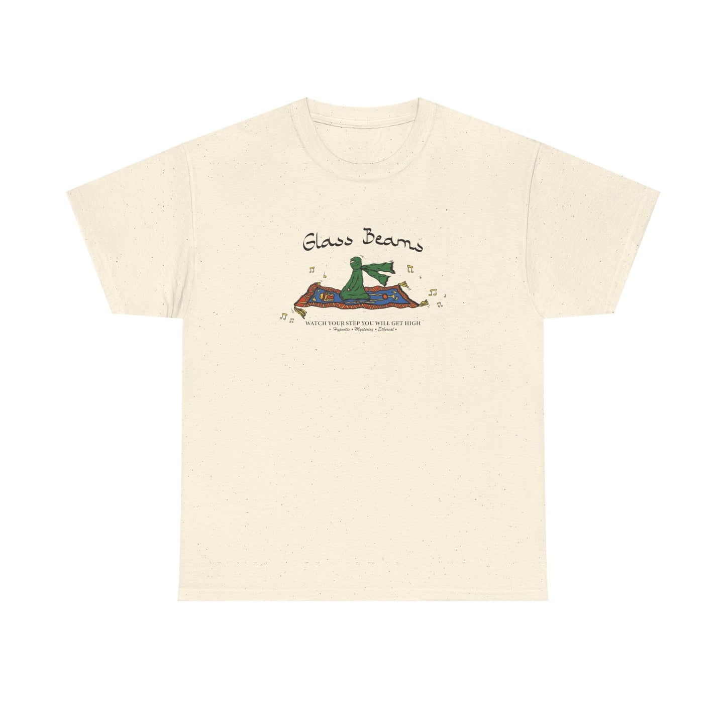 Glass Beams Vintage Graphic T-Shirt Unisex Heavy Cotton Tee