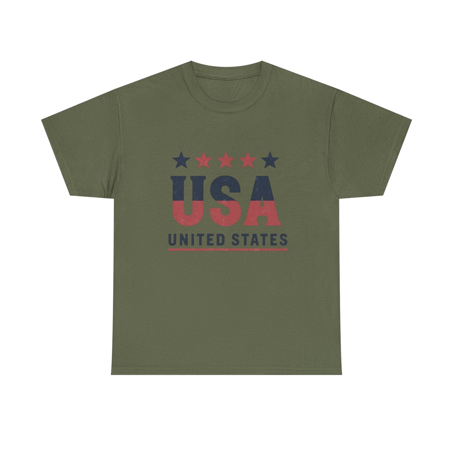 USA Graphic T Shirt NEW ADULT Heavy Cotton Tee