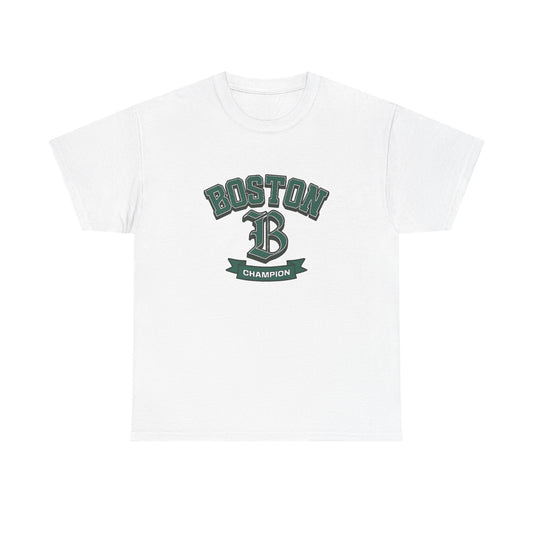 Boston Champions Sports Graphic T Shirt Unisex Heavy Cotton Tee