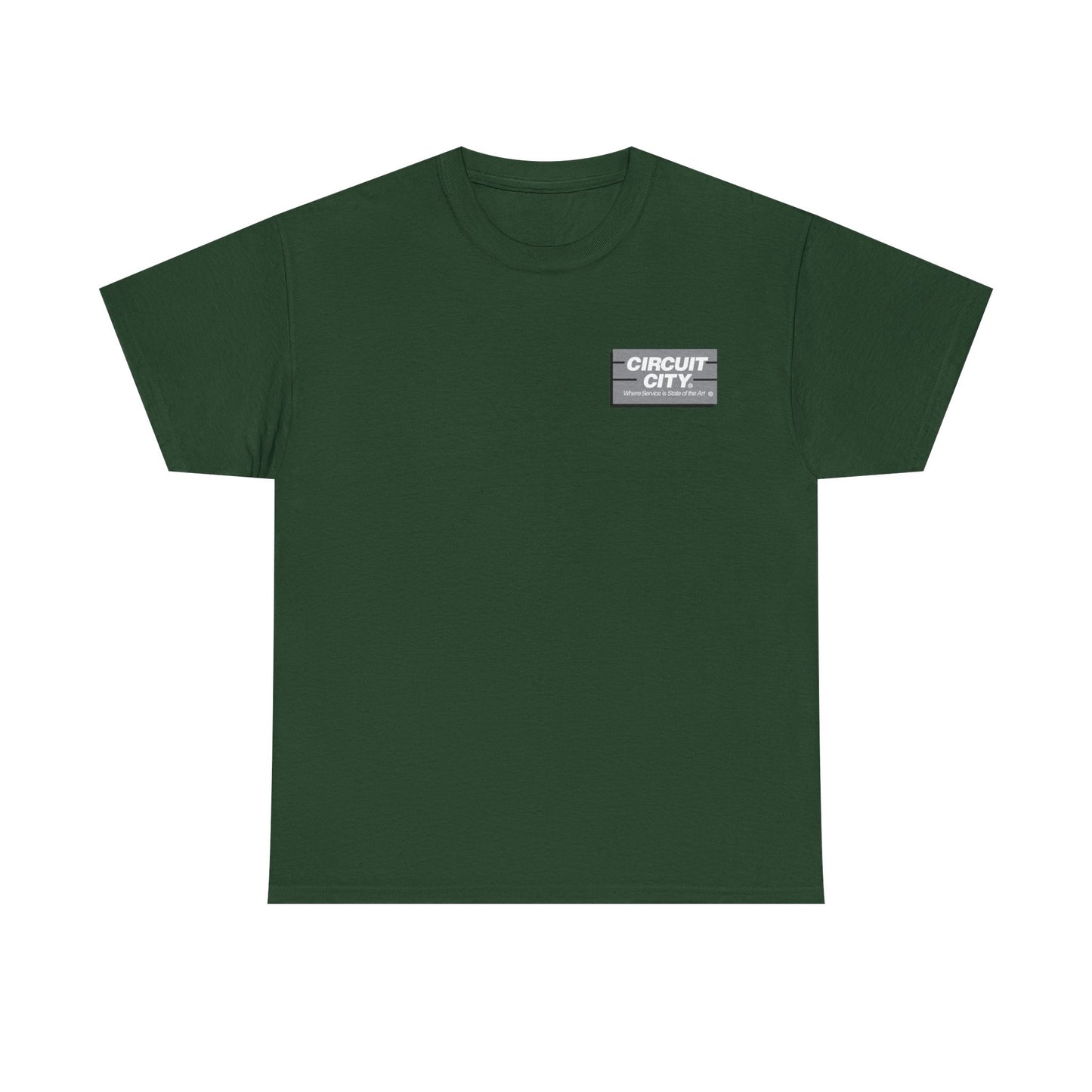 Circuit city T-shirt vintage graphic employee shirt retro design Unisex Heavy