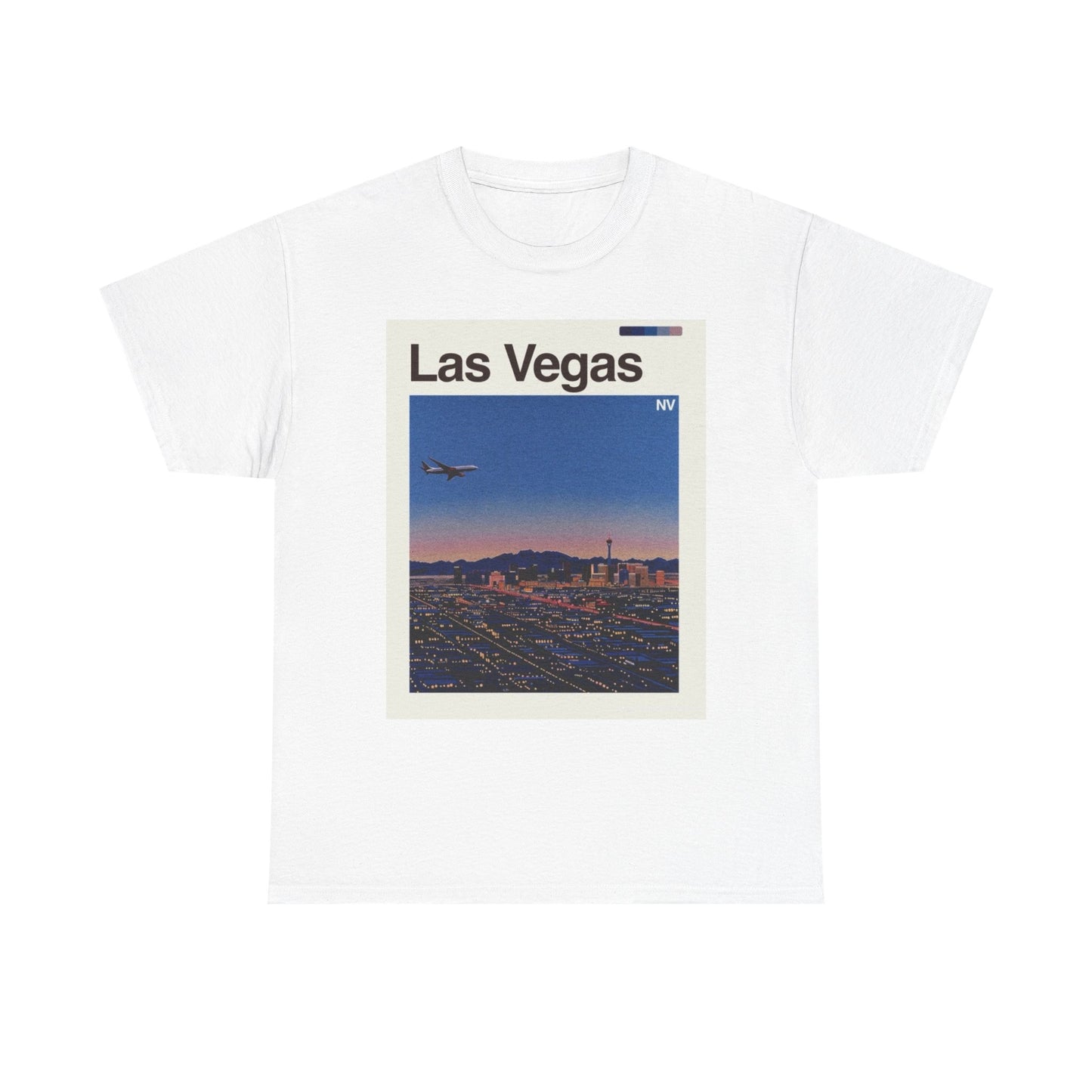 Las Vegas Retro Graphic T Shirt Cotton Tee Apparel New