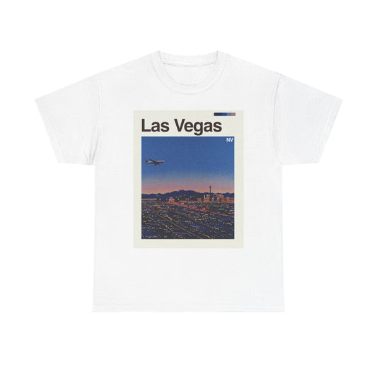 Las Vegas Retro Graphic T Shirt Cotton Tee Apparel New
