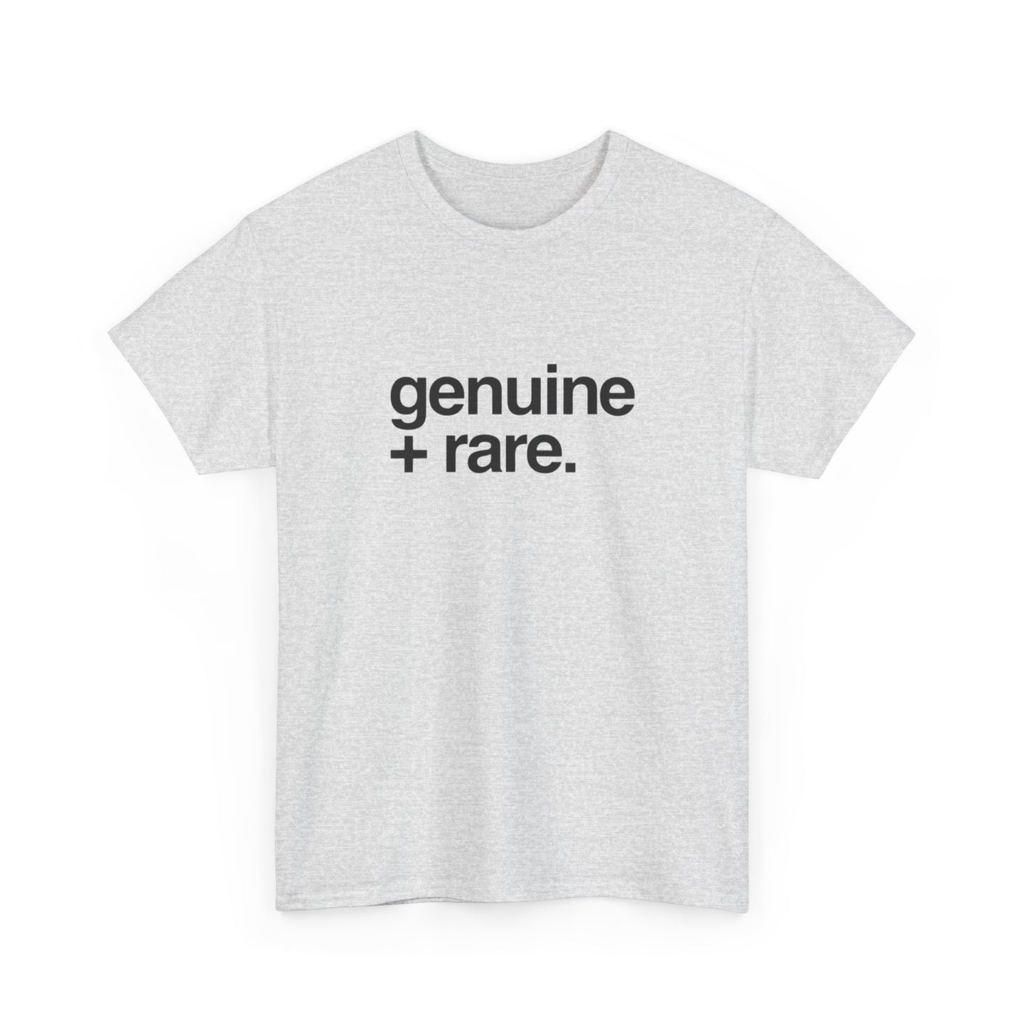 Genuine And Rare Graphic T Shirt NEW Unisex Heavy Cotton Tee