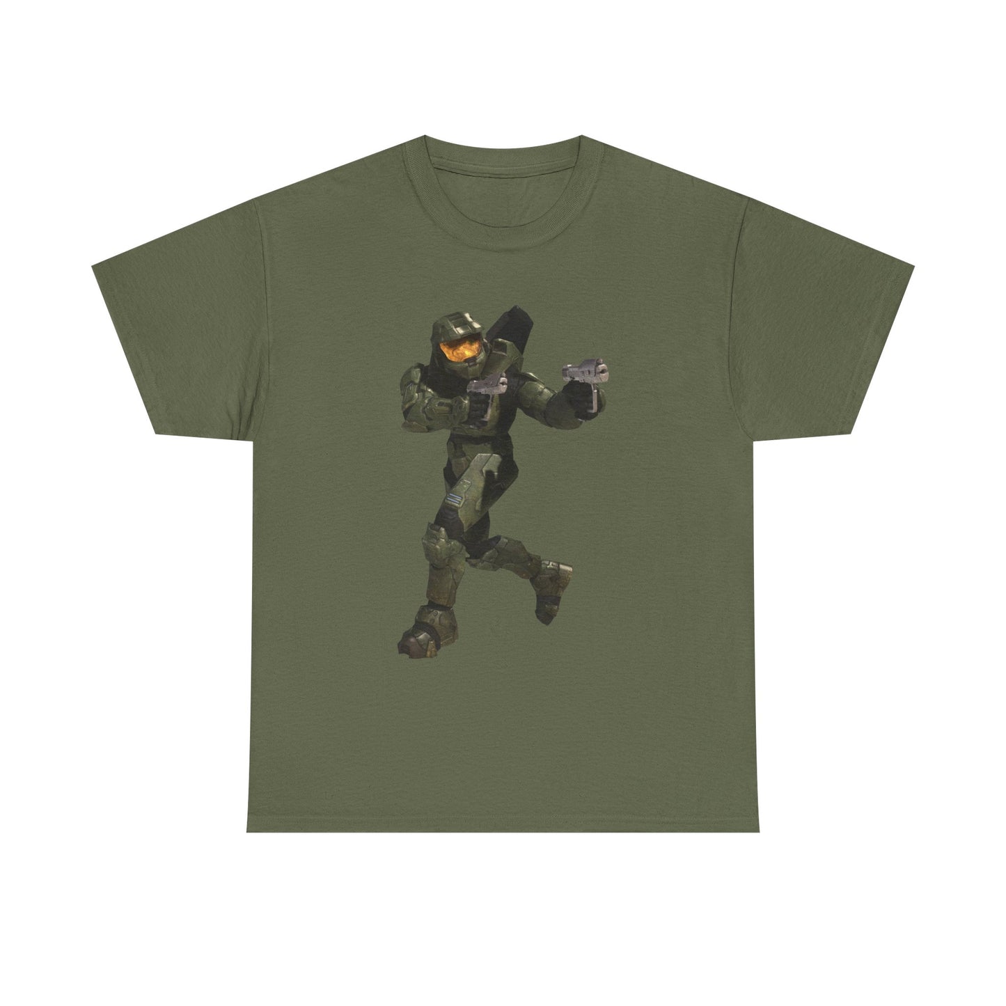 Halo master chief T-shirt Vintage Video Game Xbox Unisex Heavy Cotton Tee gaming