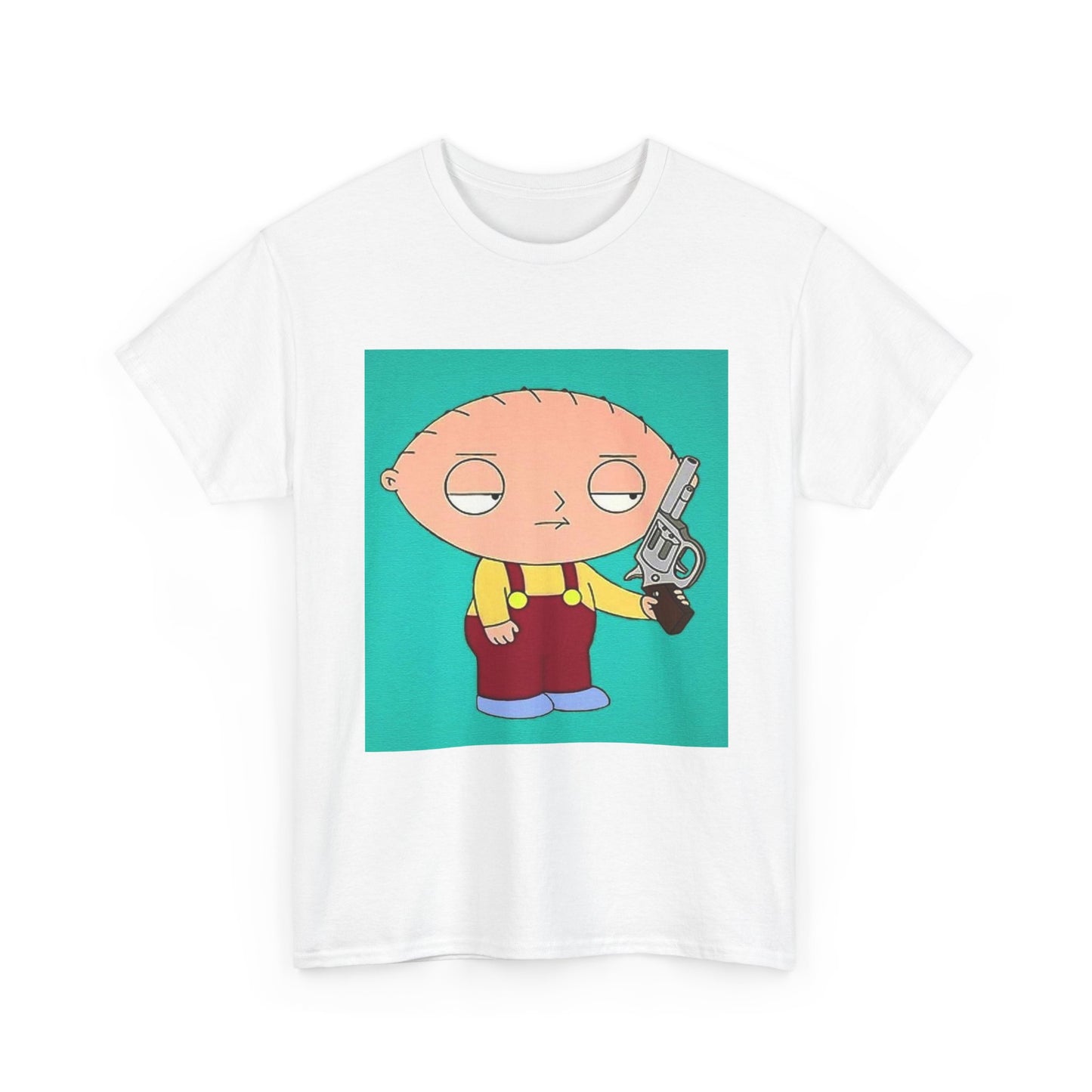 Family Guy Tshirt Funny Stewie Retro Graphic Tv Series Unisex Heavy Cotton Tee
