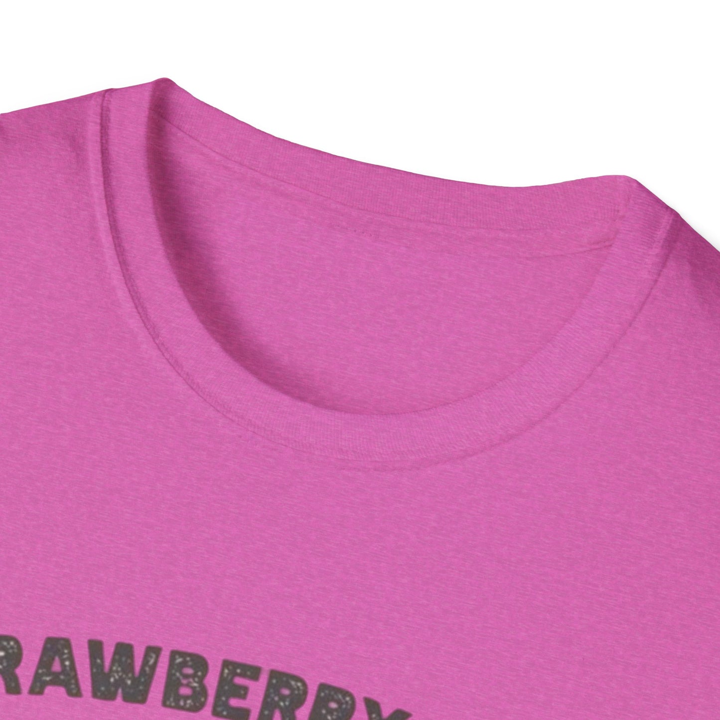 Strawberry Jams But My Glock Dont Graphic T Shirt Funny Joke Unisex Softstyle