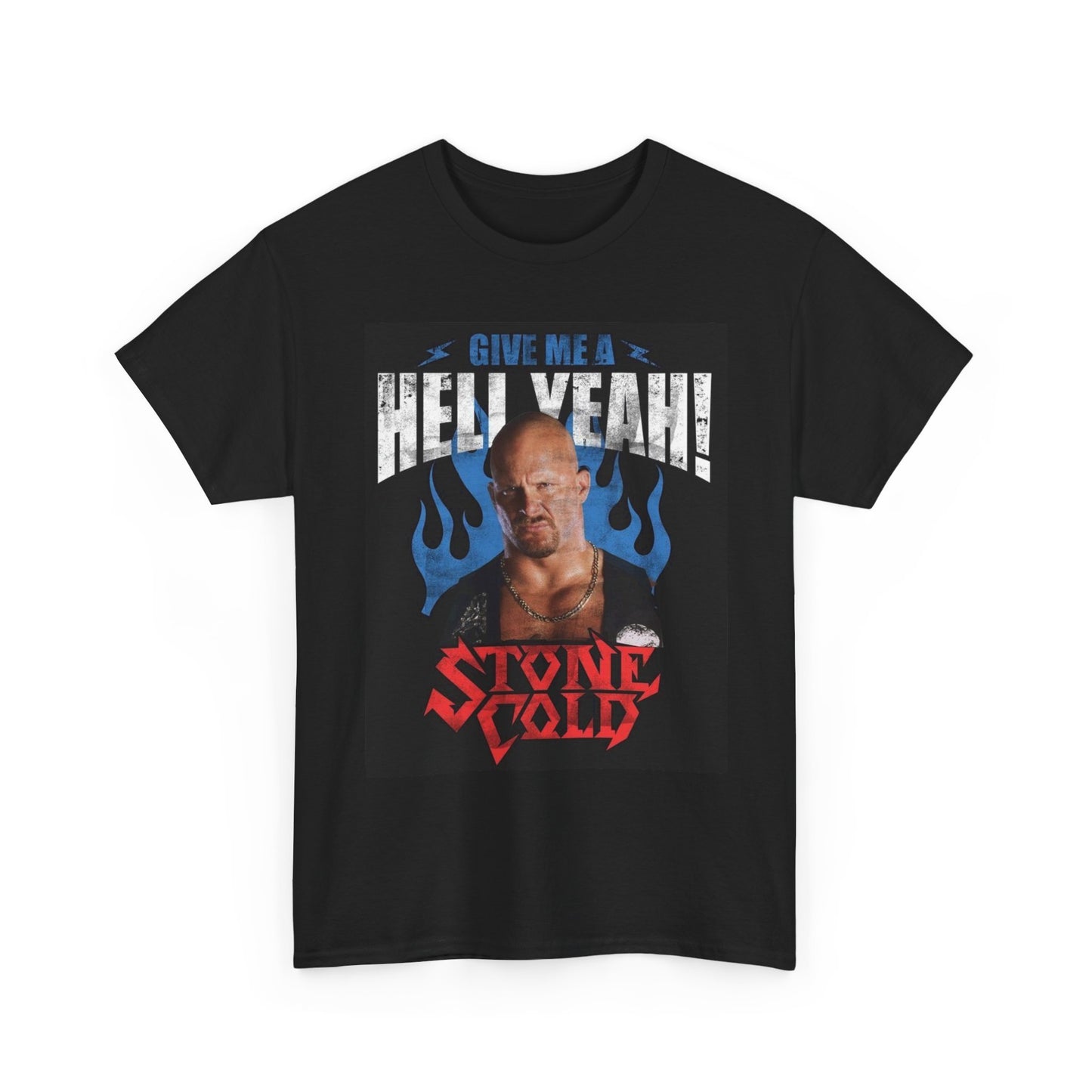 Stone Cold Wrestling Shirt Apparel BRAND NEW Unisex Heavy Cotton Tee
