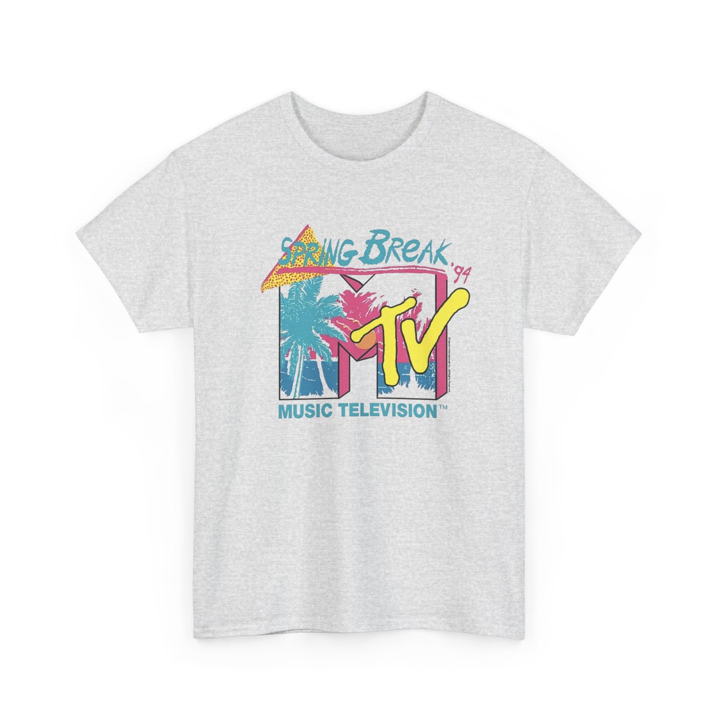 MTV Spring Break 94 Graphic T Shirt Vintage Heavy Cotton Tee