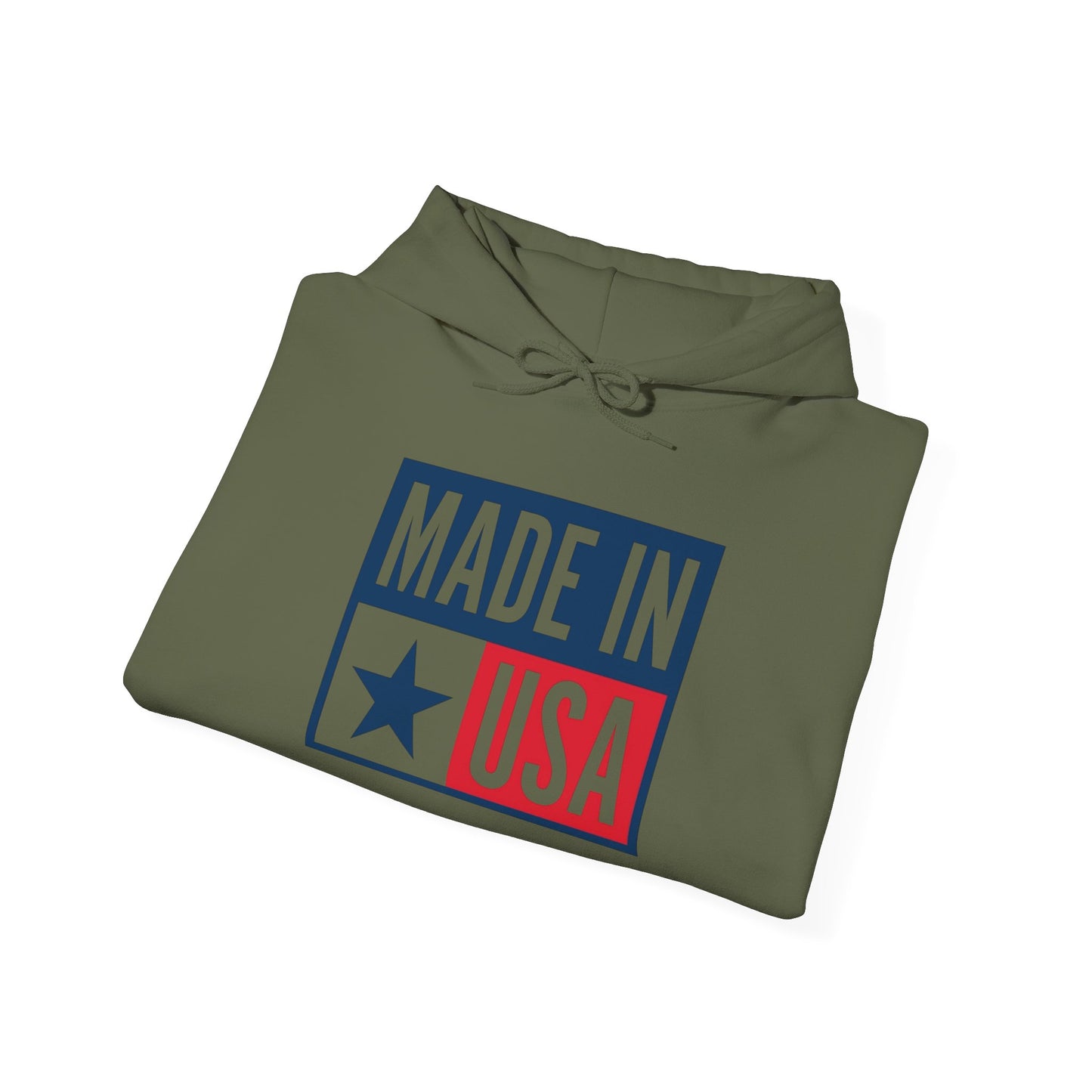 Made In The USA Graphic Hoodie Unisex Heavy Blend™ Hooded Sweatshirt