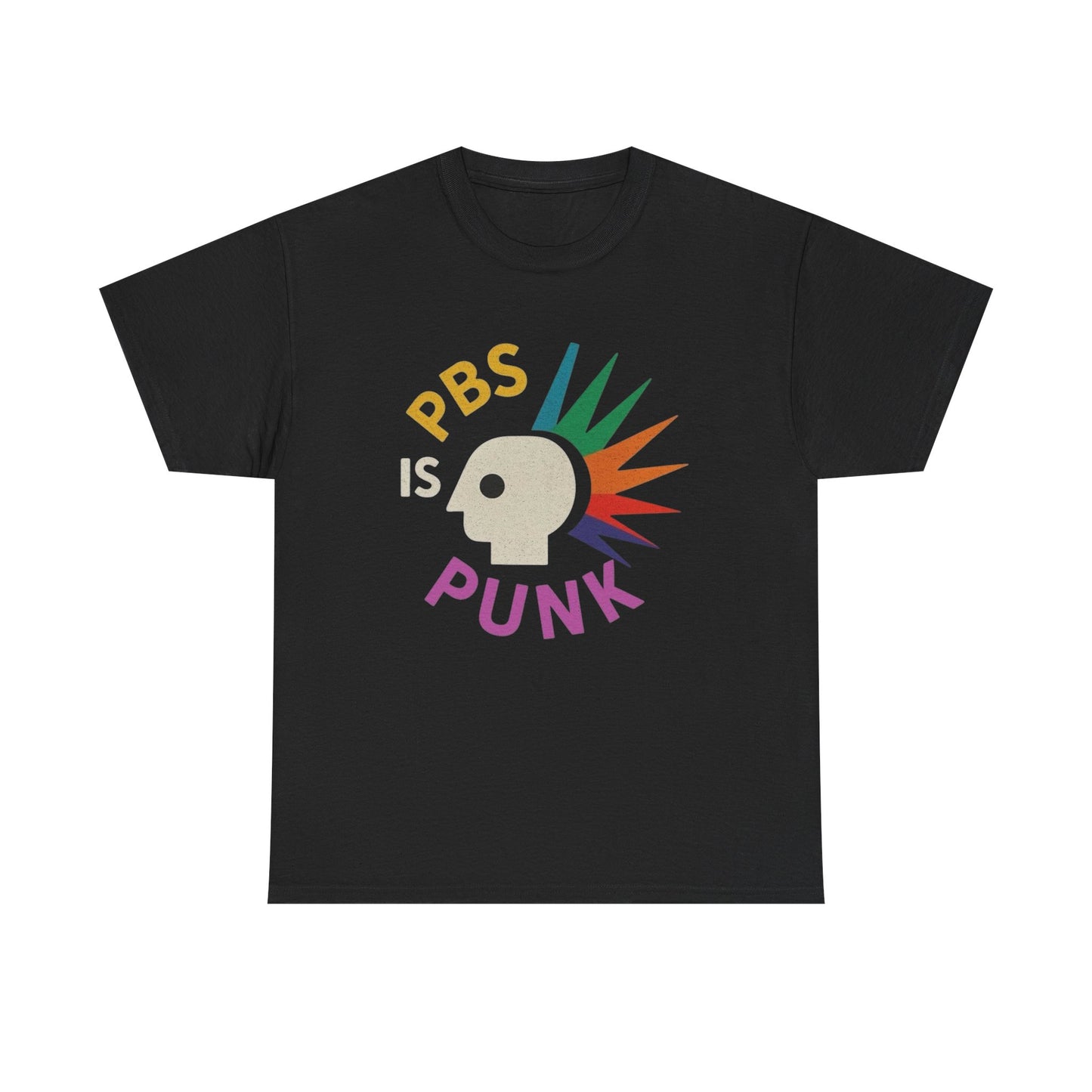 PBS Is Punk Graphic T Shirt NEW ADULT TEE