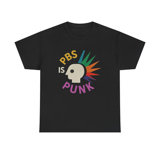PBS Is Punk Graphic T Shirt NEW ADULT TEE