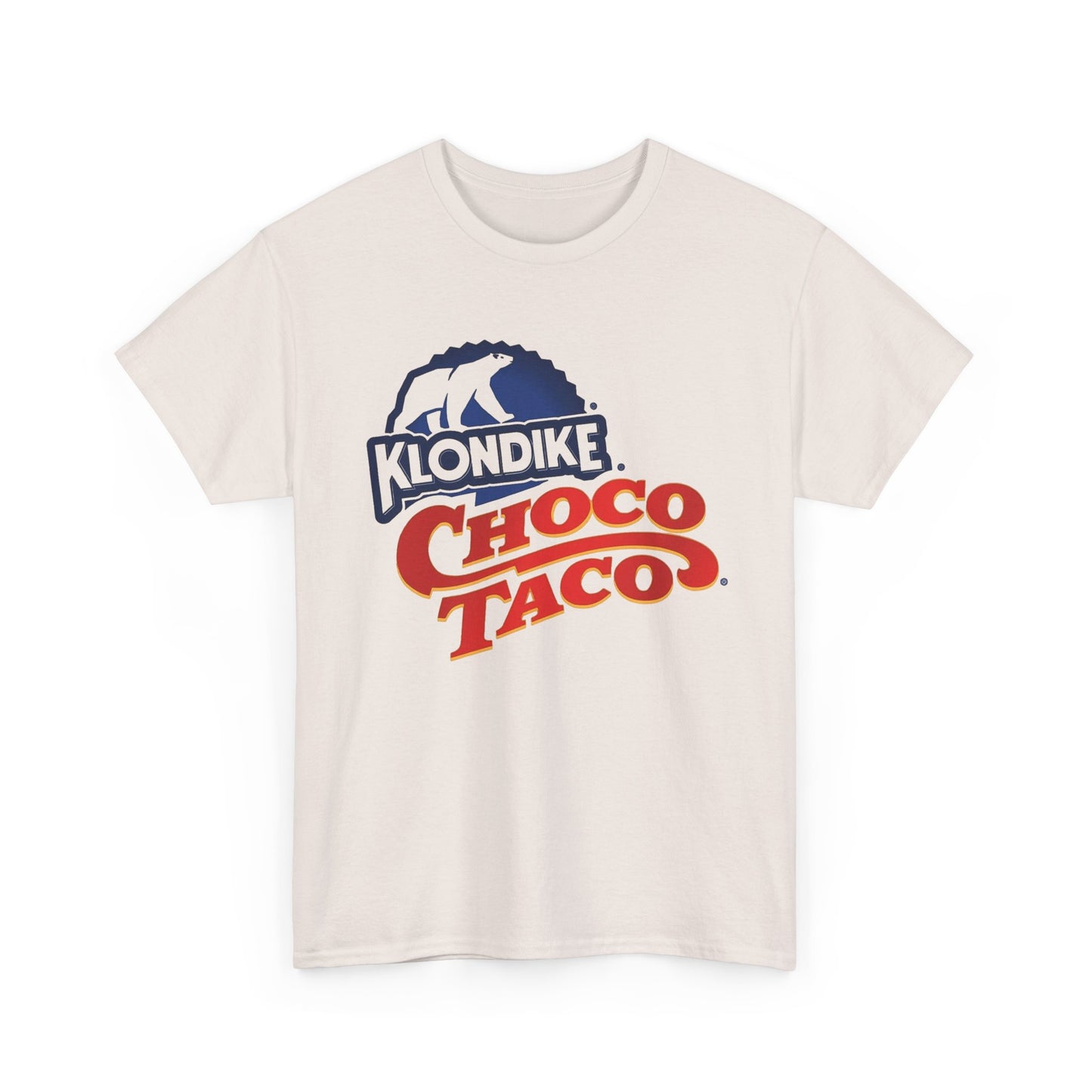 Klondike Shirt Choco Taco Funny Ice Cream Retro Nostalgic Unisex Heavy Cotton