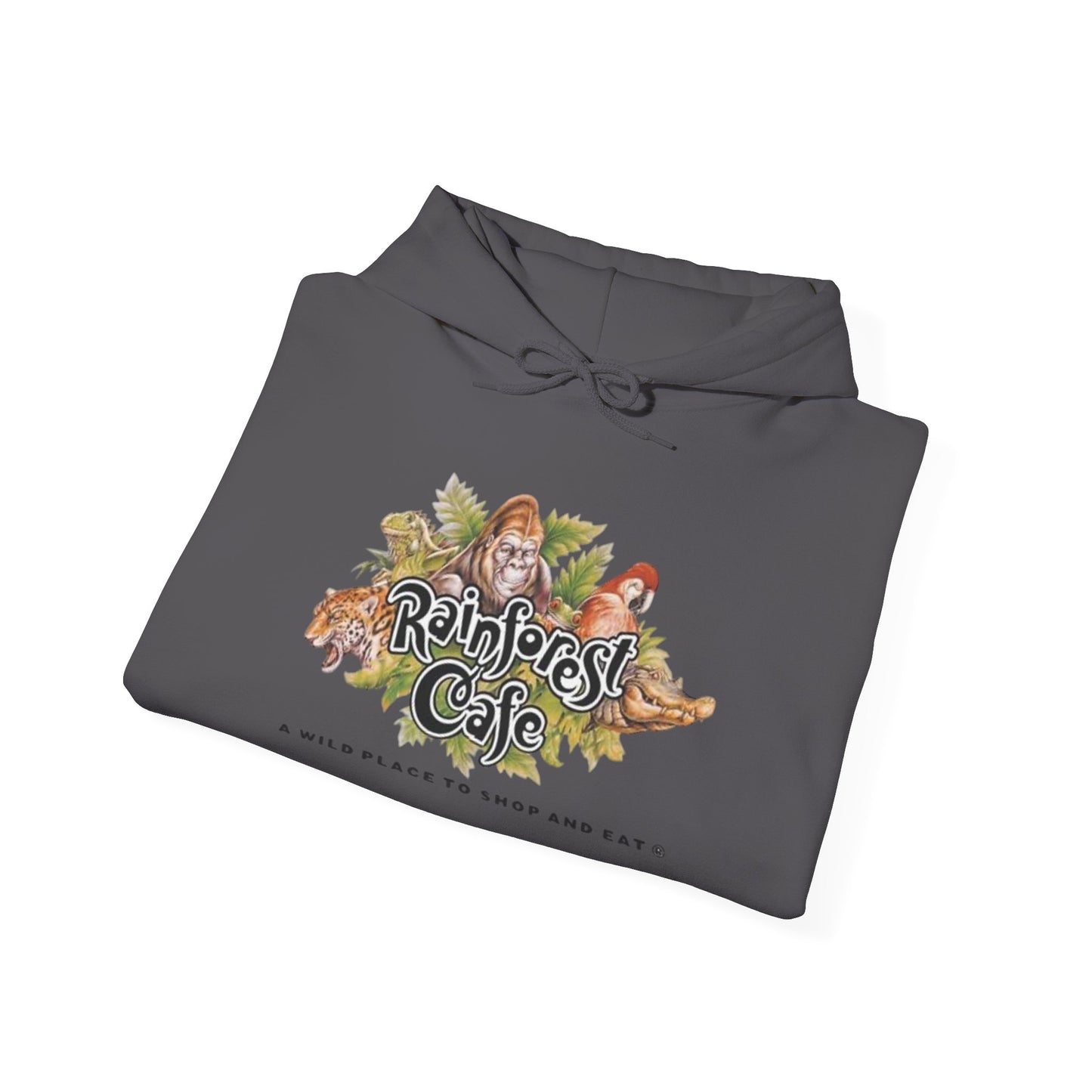 Rainforest Cafe Retro Hoodie Unisex Heavy Blend™ Hooded Sweatshirt