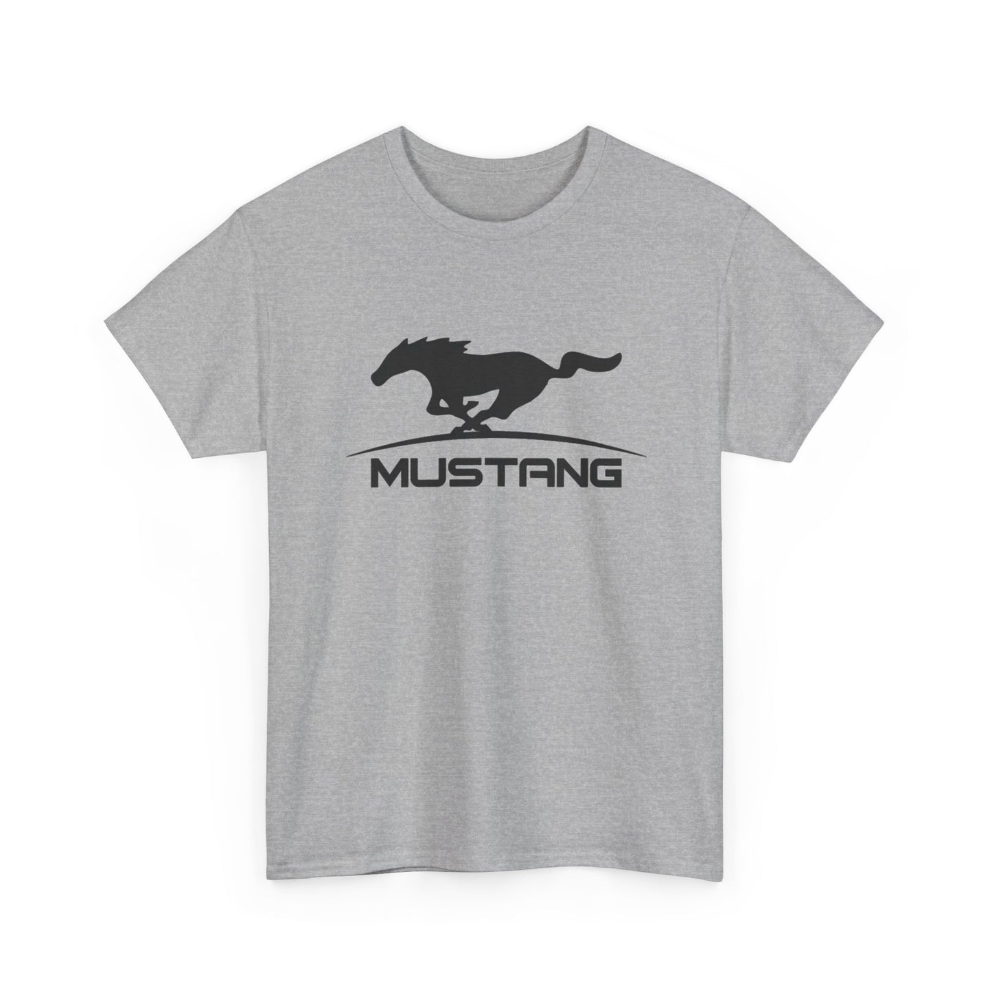Mustang Muscle Car Graphic T Shirt Retro Ford Vintage Unisex Heavy Cotton Tee